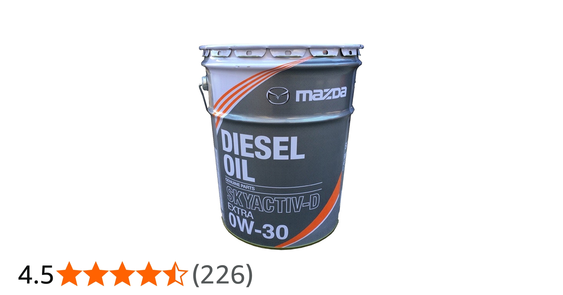 Amazon | マツダ ディーゼルエクストラ SKYACTIV-D 0W30 20L | 車用