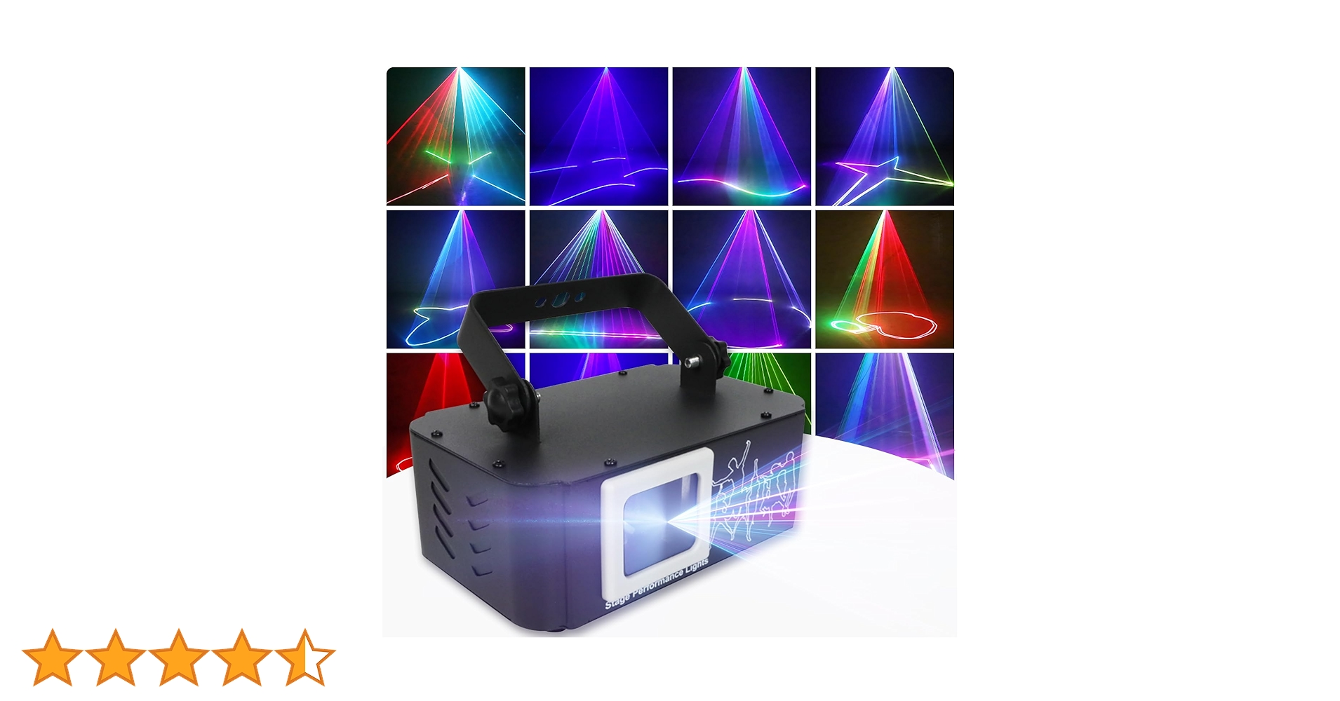 PAIFIEVD 3D RGBビームプロジェクターライト2台 Amazon.co.jp