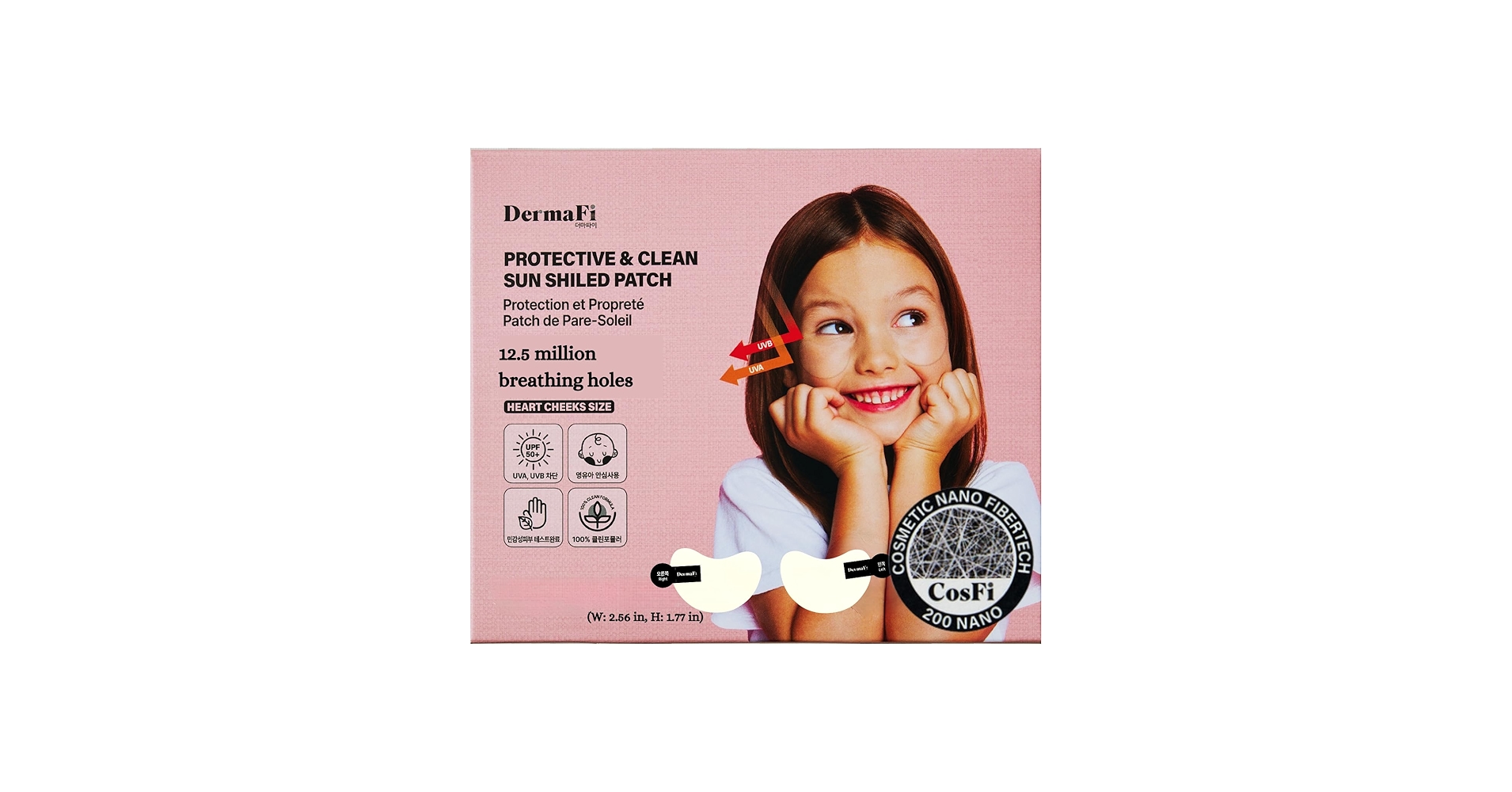 Amazon.com: [DermaFi] Protective & Clean Sun UV Shield Patch