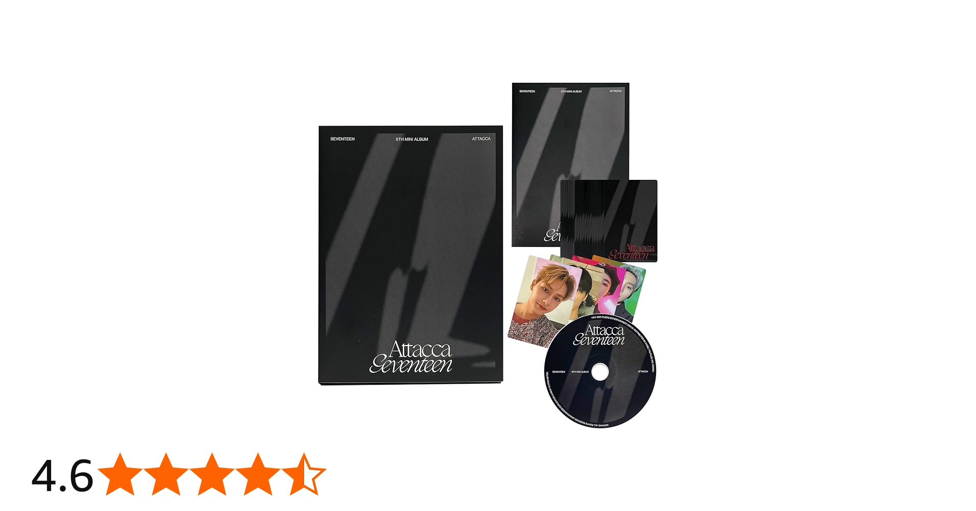 Amazon.co.jp: SEVENTEEN - 9集ミニ [Attacca] (CARAT Ver. - ランダム