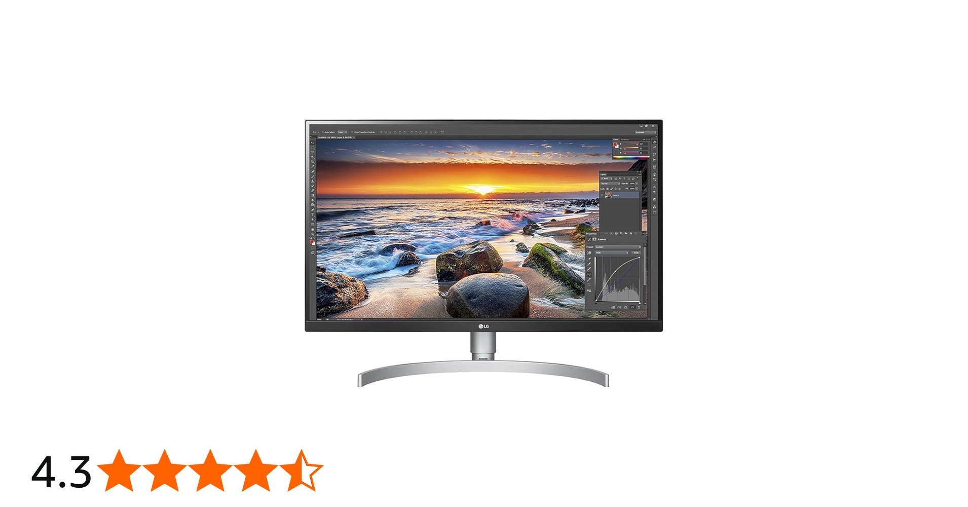 LG 27Uk850-W 27 Inch 4K Uhd Ips Monitor With Hdr10 With Usb Type-C