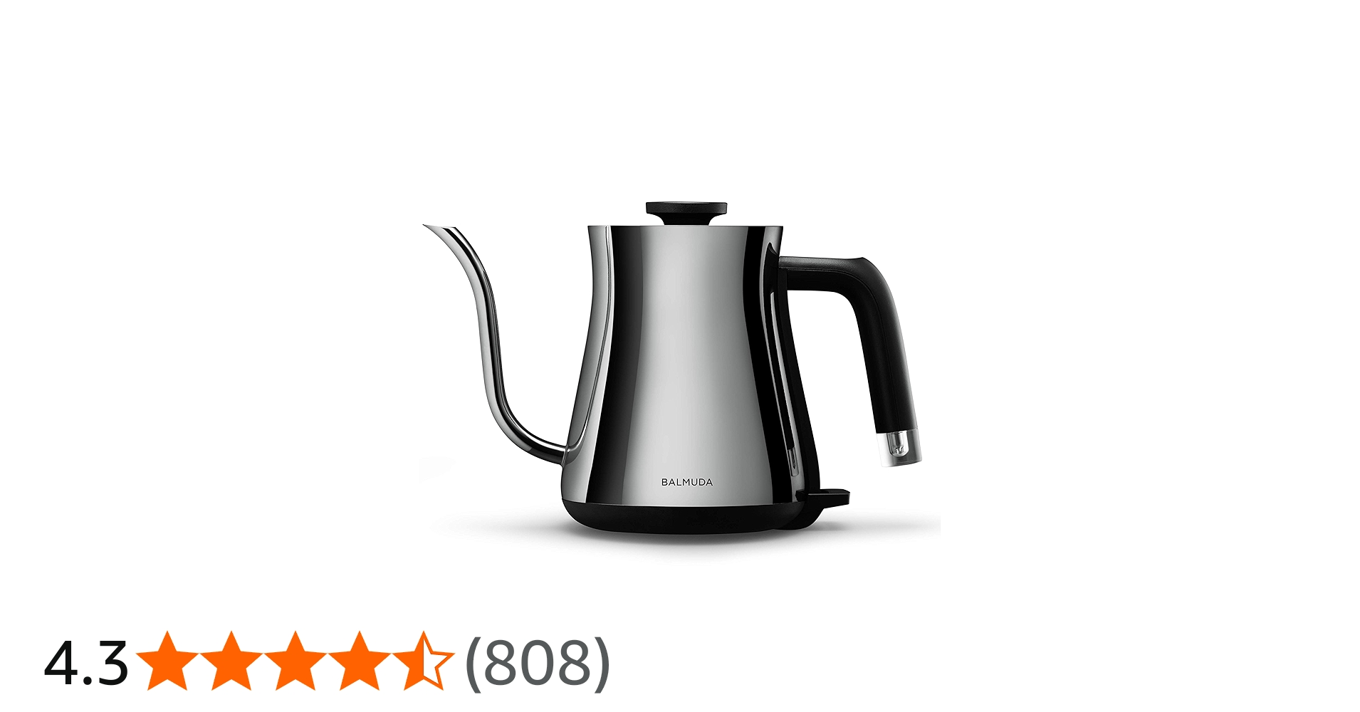 Amazon | バルミューダ 電気ケトル BALMUDA The Pot K02A-CR(クローム