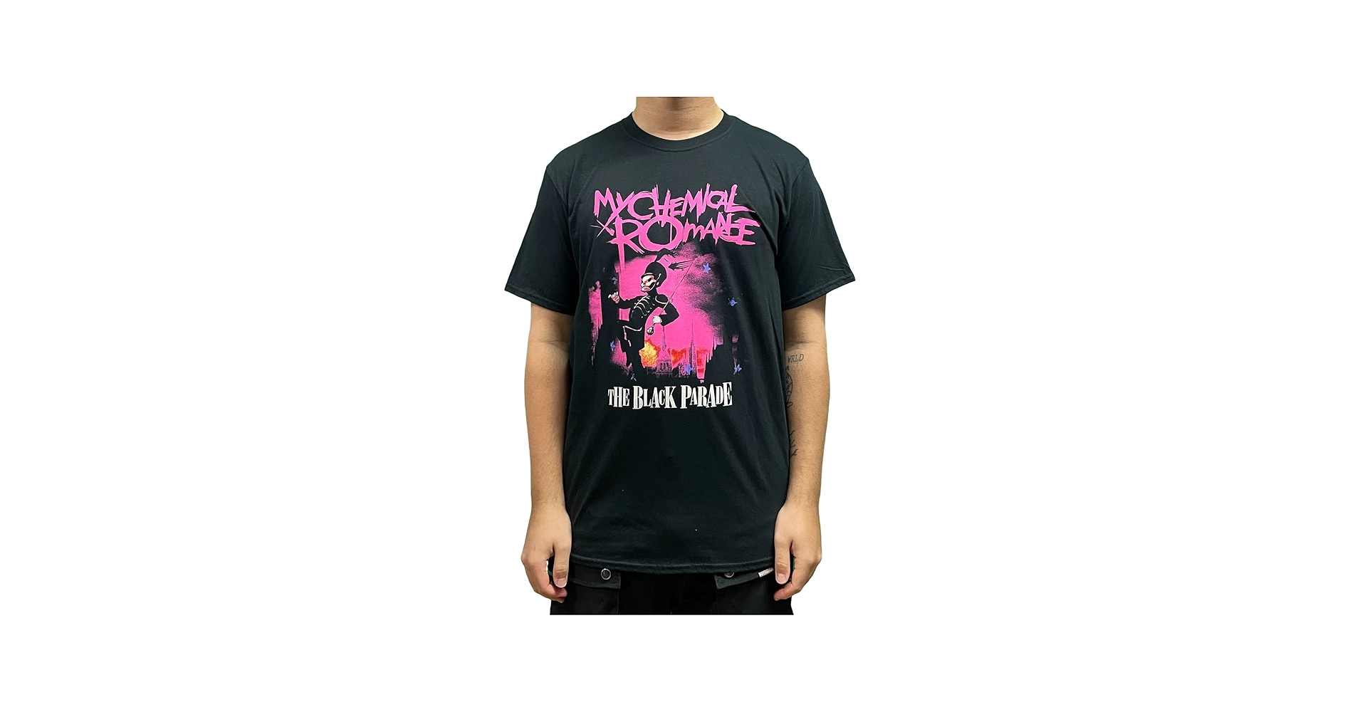 Amazon | My Chemical Romance T Shirt ブラック Parade March Band