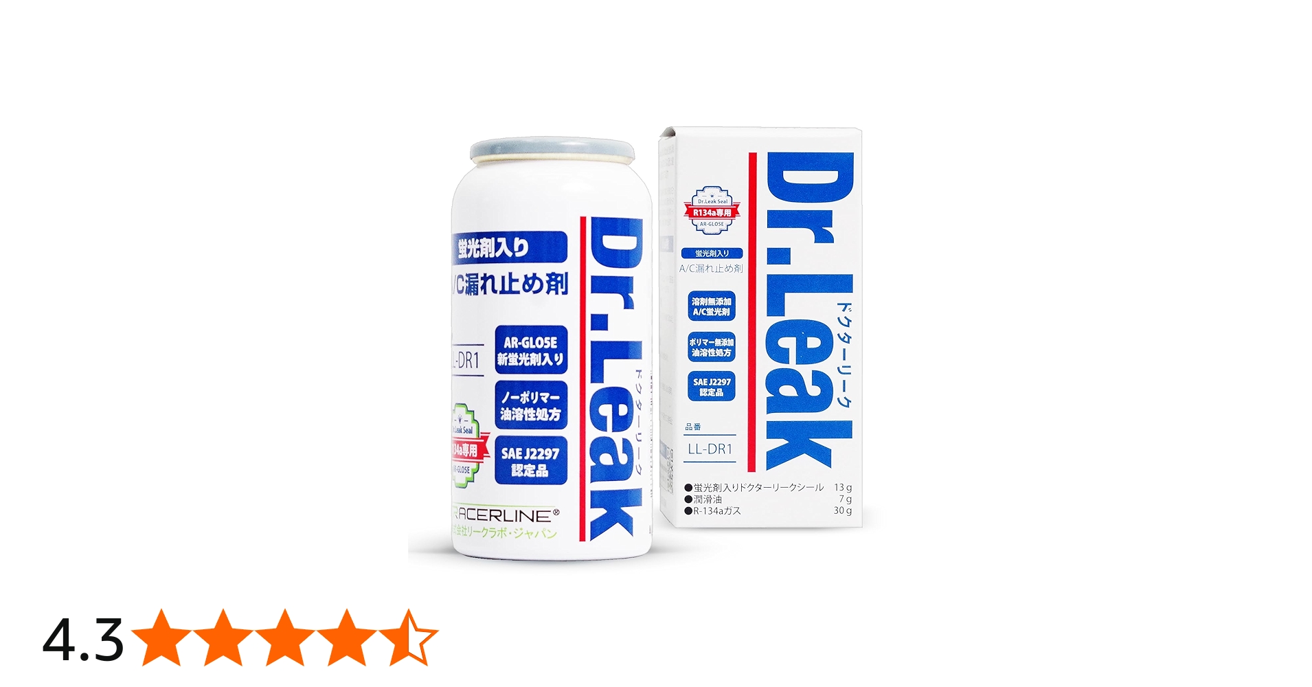 Amazon | Dr.Leak ドクターリーク カーエアコン A/C 漏れ止め剤 134a