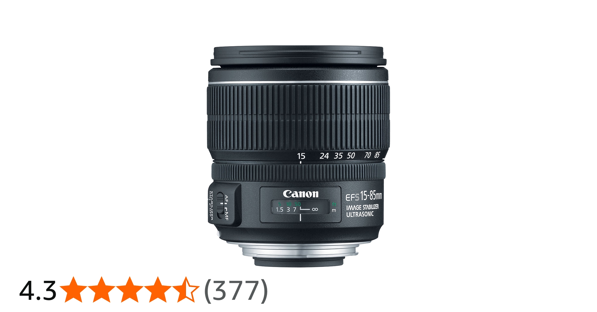 Amazon.co.jp: Canon 広角ズームレンズ EF-S15-85mm F3.5-5.6 IS USM