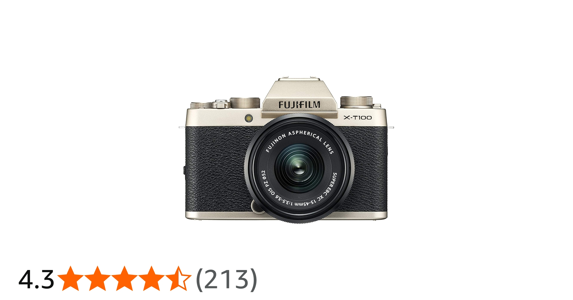 Amazon | 富士フイルム(FUJIFILM) ミラーレス一眼 X-T100レンズキット