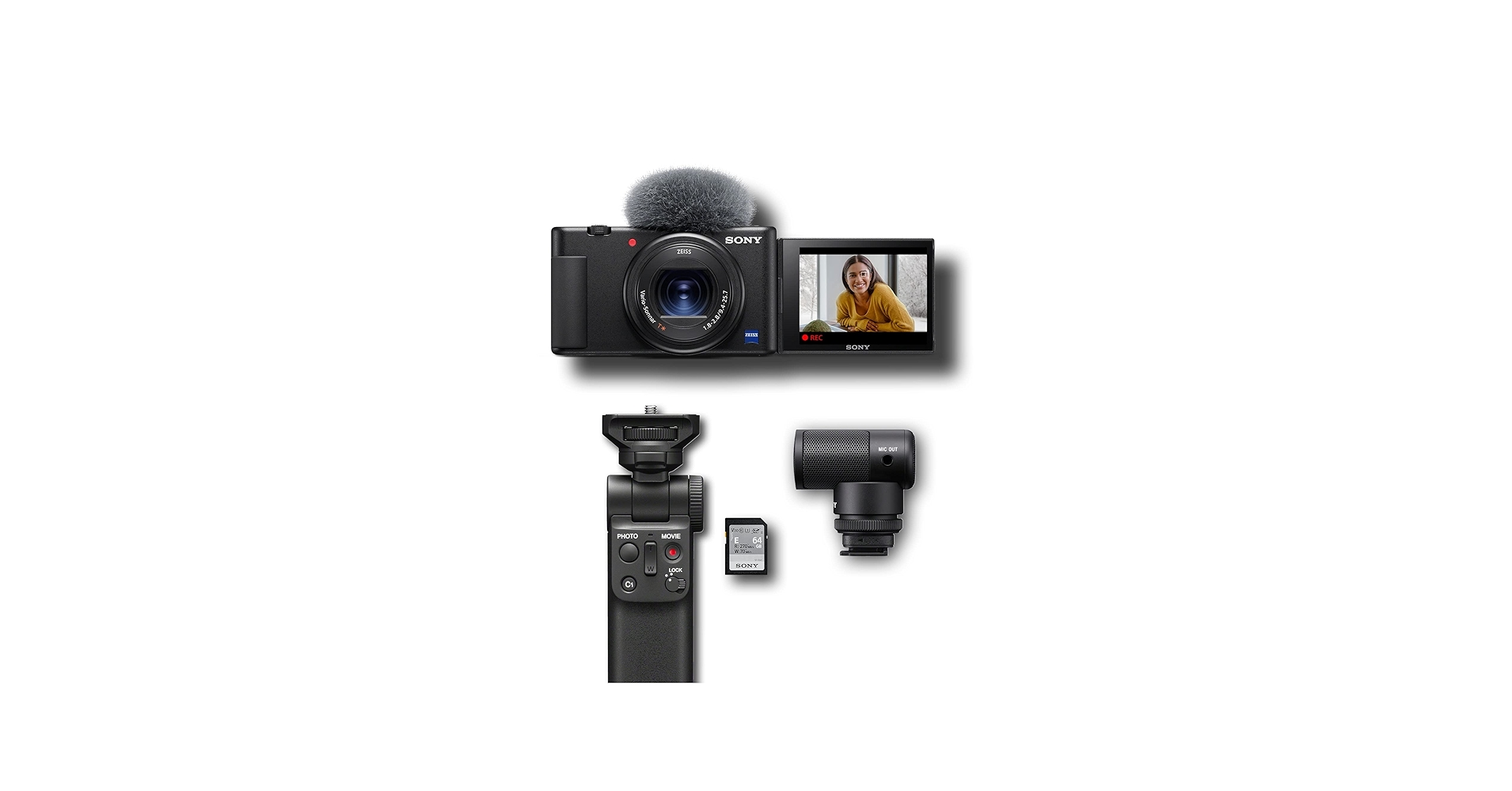 Amazon.com : Sony ZV-1 Flip Screen Vlogging Camera for YouTube
