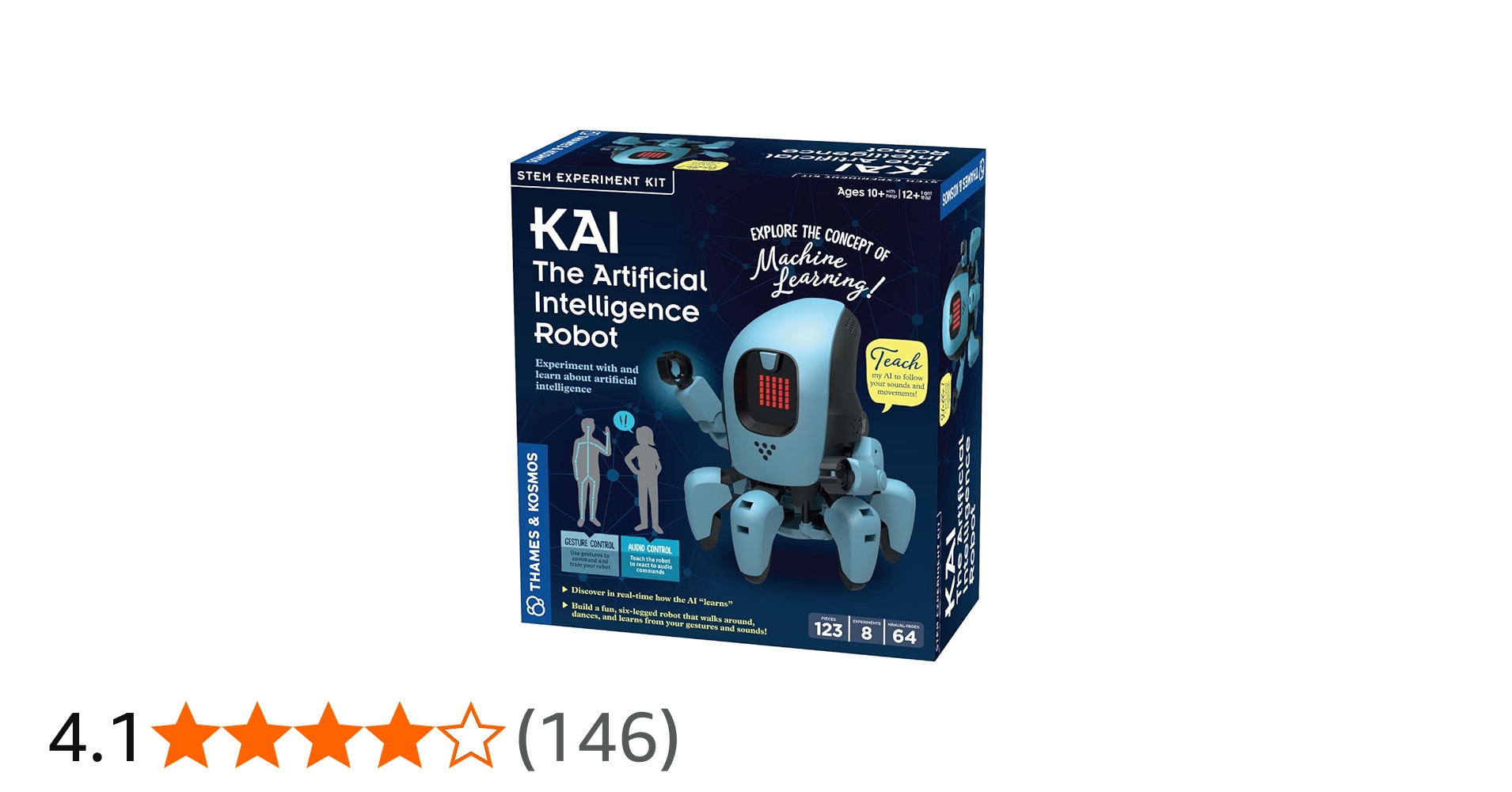 Amazon.co.jp: Thames & Kosmos Kai:人工知能ロボット : おもちゃ