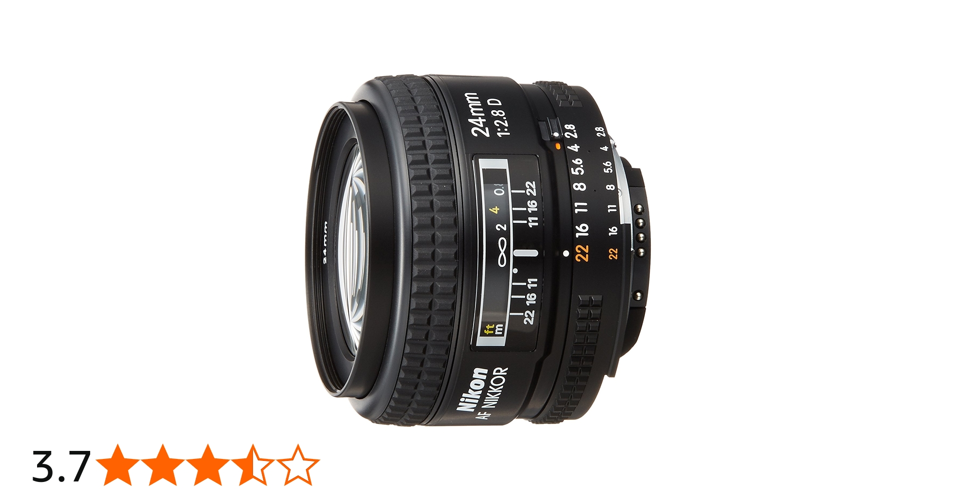 Amazon | Nikon 単焦点レンズ Ai AF Nikkor 24mm f/2.8 フルサイズ対応