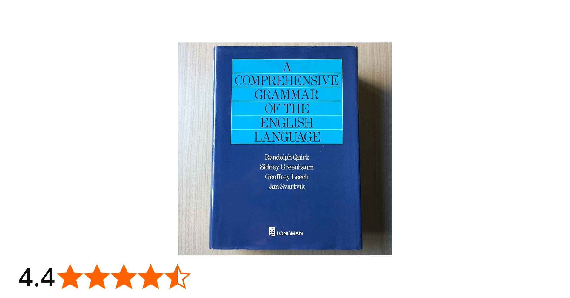 Amazon | A Comprehensive Grammar of the English Language