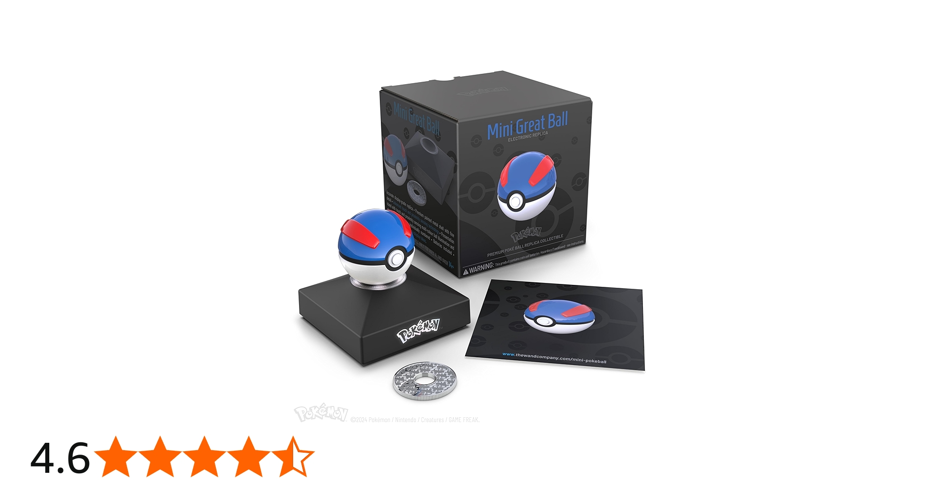 Amazon.co.jp: The Wand Company ポケモントレーナー ミニポケボール