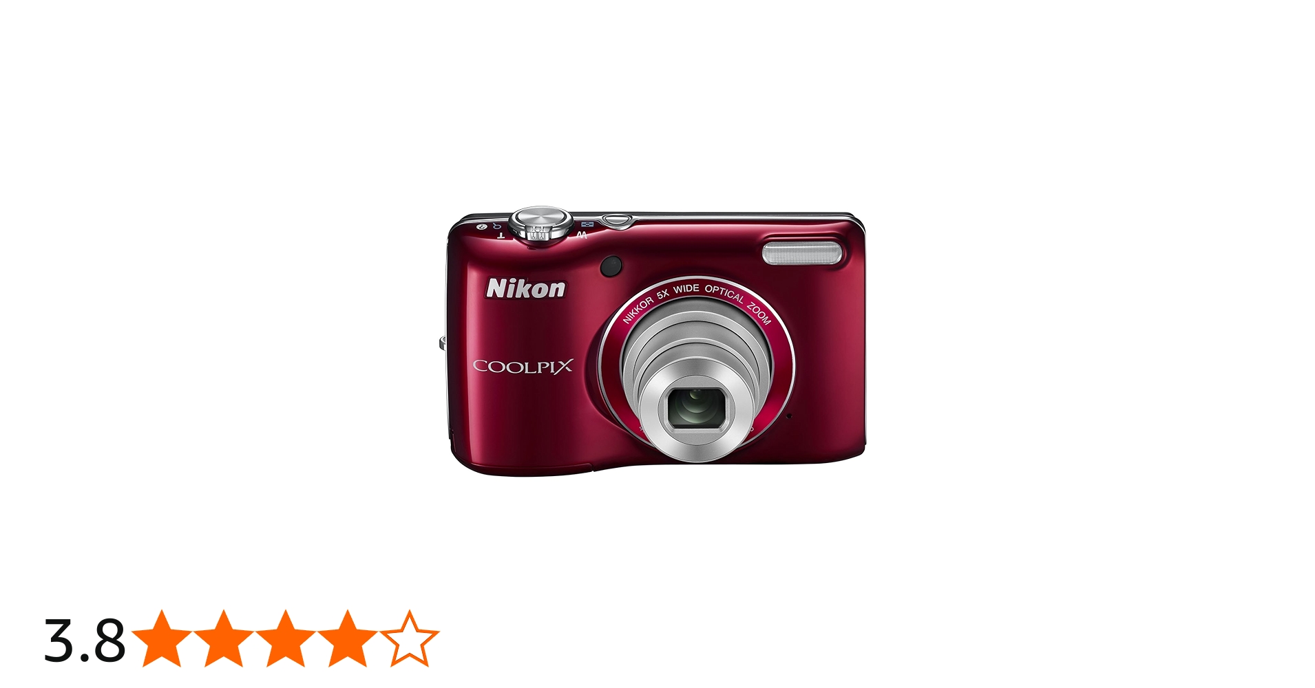 Amazon | Nikon デジタルカメラ COOLPIX (クールピクス) L26 レッド