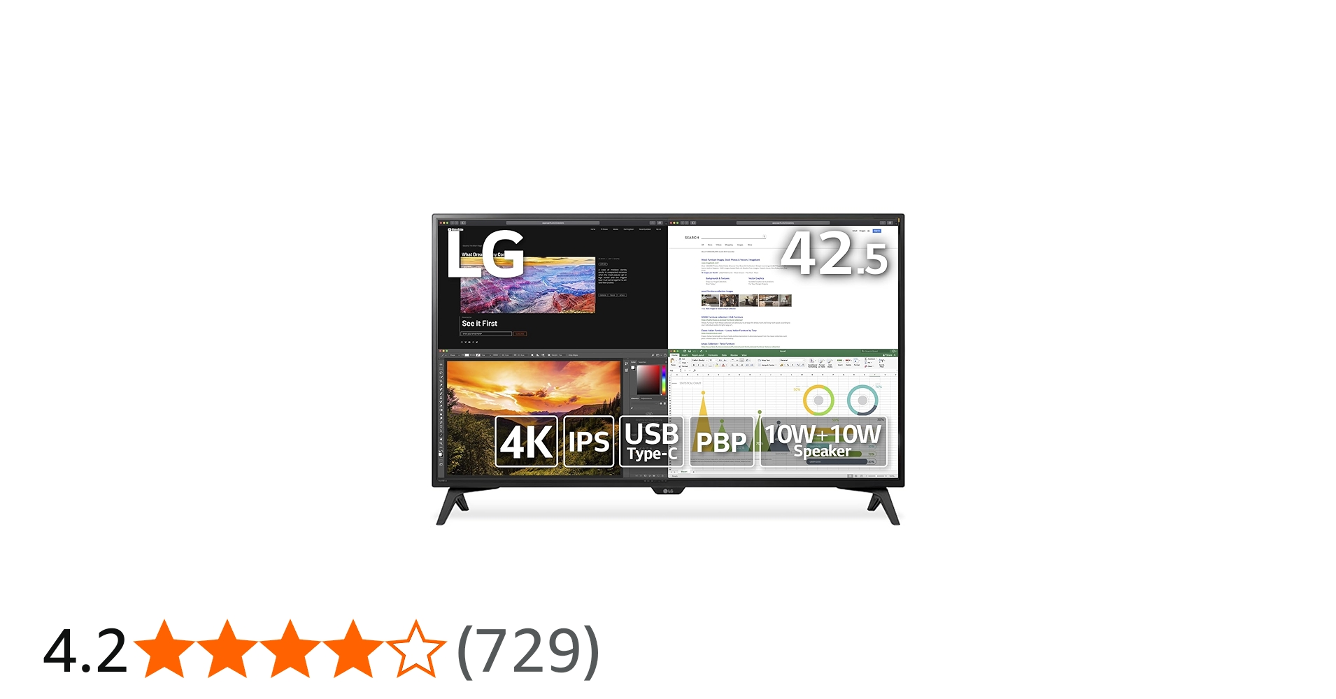 Amazon.co.jp: 【Amazon.co.jp限定】LG モニター ディスプレイ