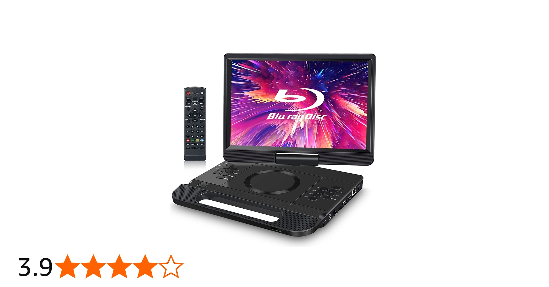 Amazon | FANGOR ポータブルブルーレイプレーヤー 12インチ 1080P液晶