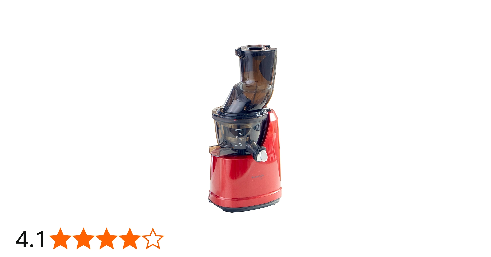 Amazon | クビンス ホールスロージューサー EVO-800レッド | Kuvings