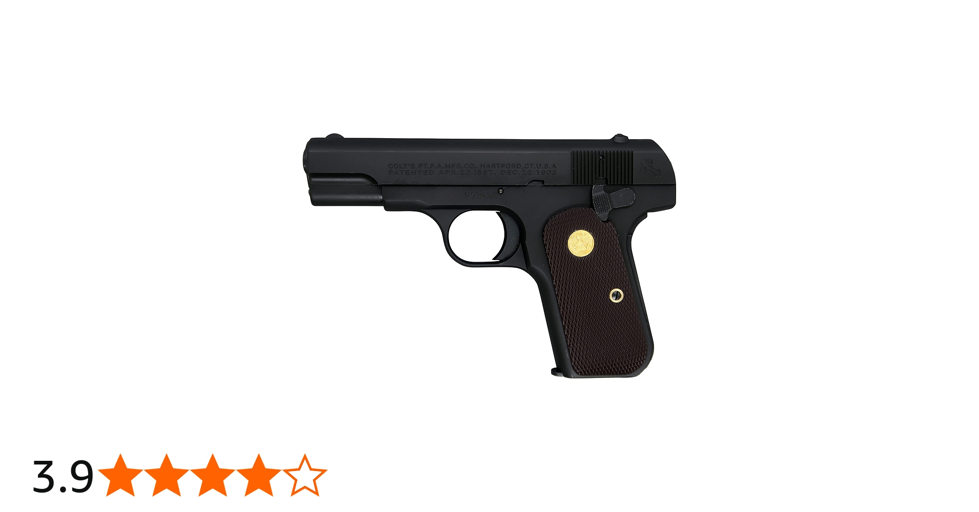 Amazon | コルト32AUTO HW ブラック 「MGC REVIVAL MODEL」 (モデル