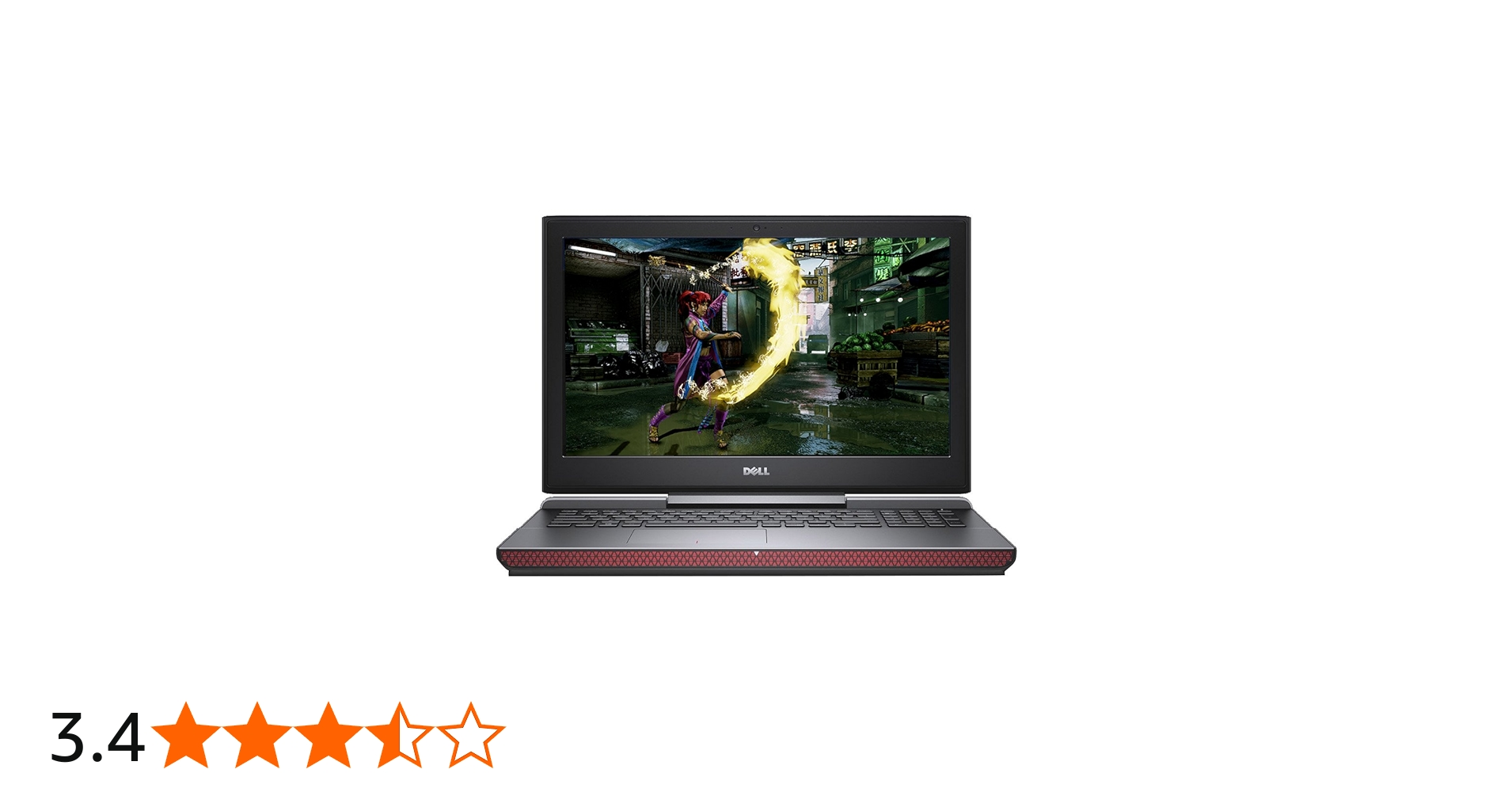 DELL INSPIRON 7567 15.6 Gaming Laptop i7-7700HQ 16GB 512GB SSD GTX