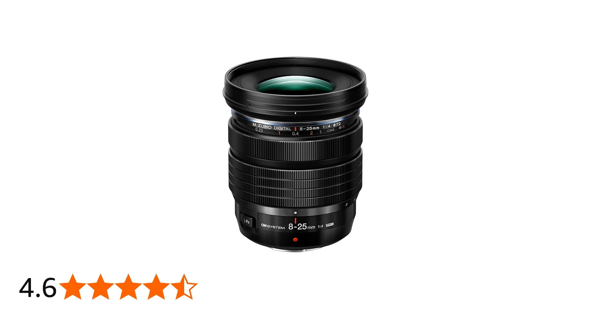 Amazon.co.jp: M.ZUIKO DIGITAL ED 8-25mm F4.0 PRO BLK : 家電＆カメラ