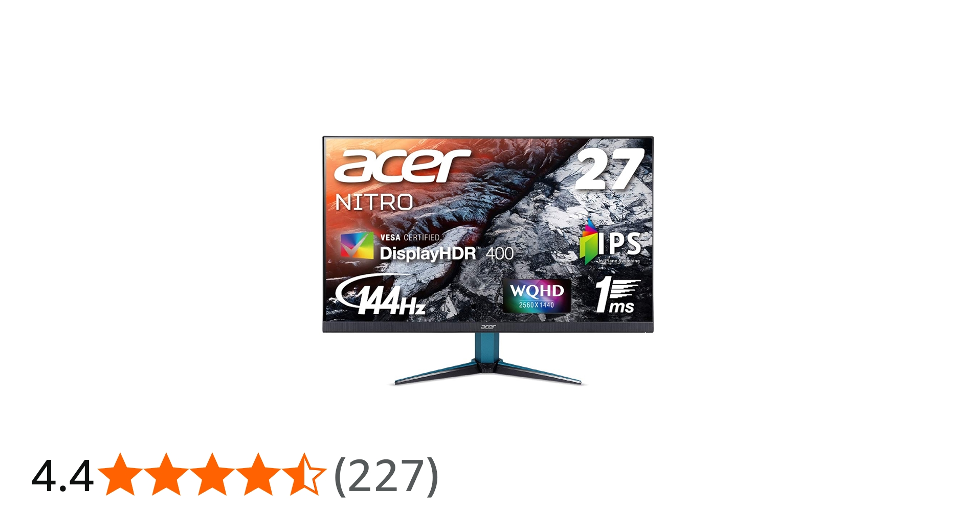 Amazon.co.jp: Acer ゲーミングモニター Nitro 27インチ WQHD