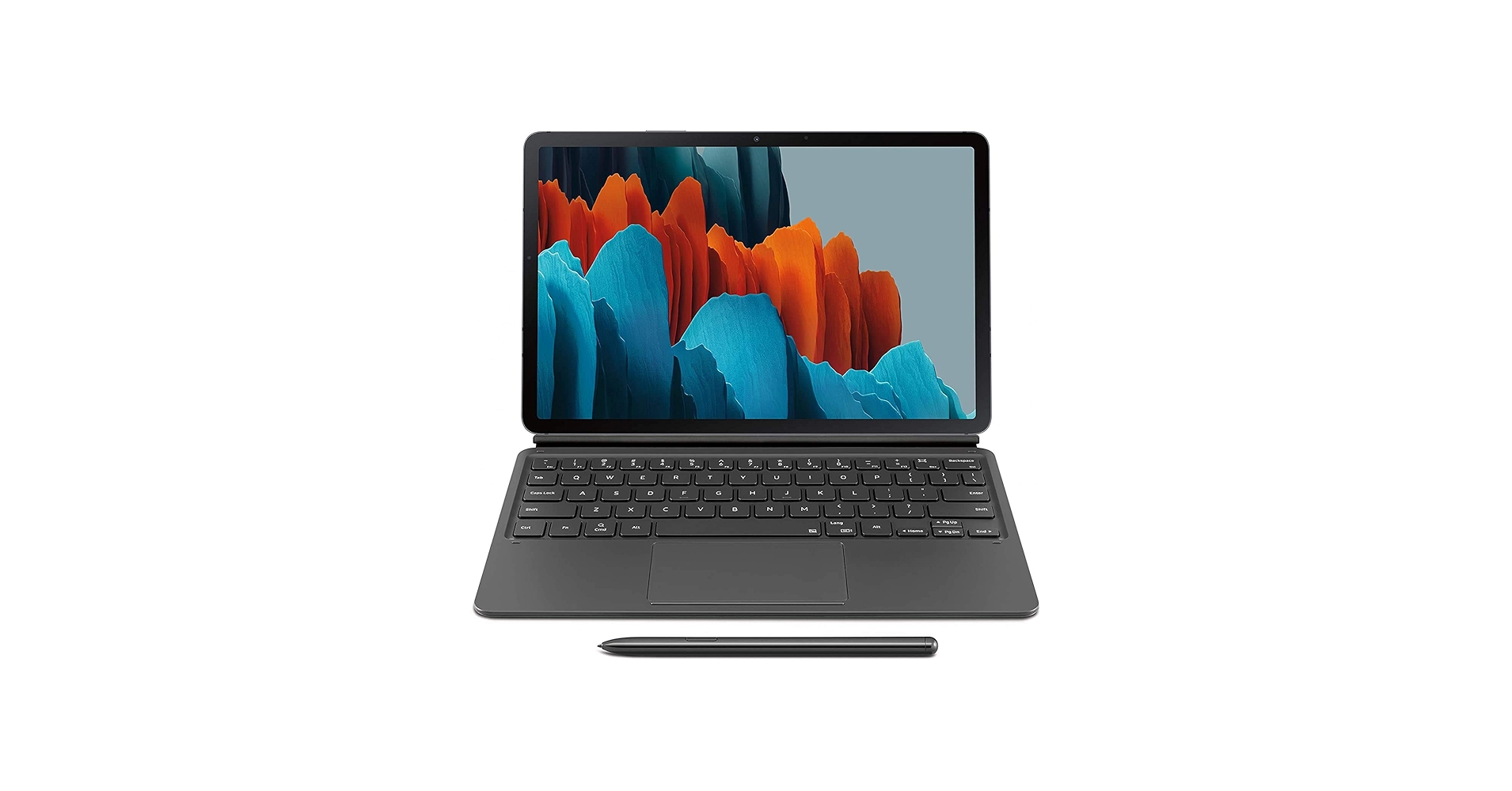 Amazon.com: Samsung Galaxy Tab (S7/S7 5G) Book Cover Keyboard, EF