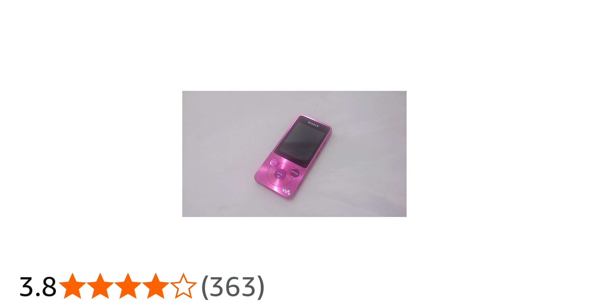 Amazon | SONY ウォークマン Sシリーズ 8GB ビビッドピンク NW-S784/P