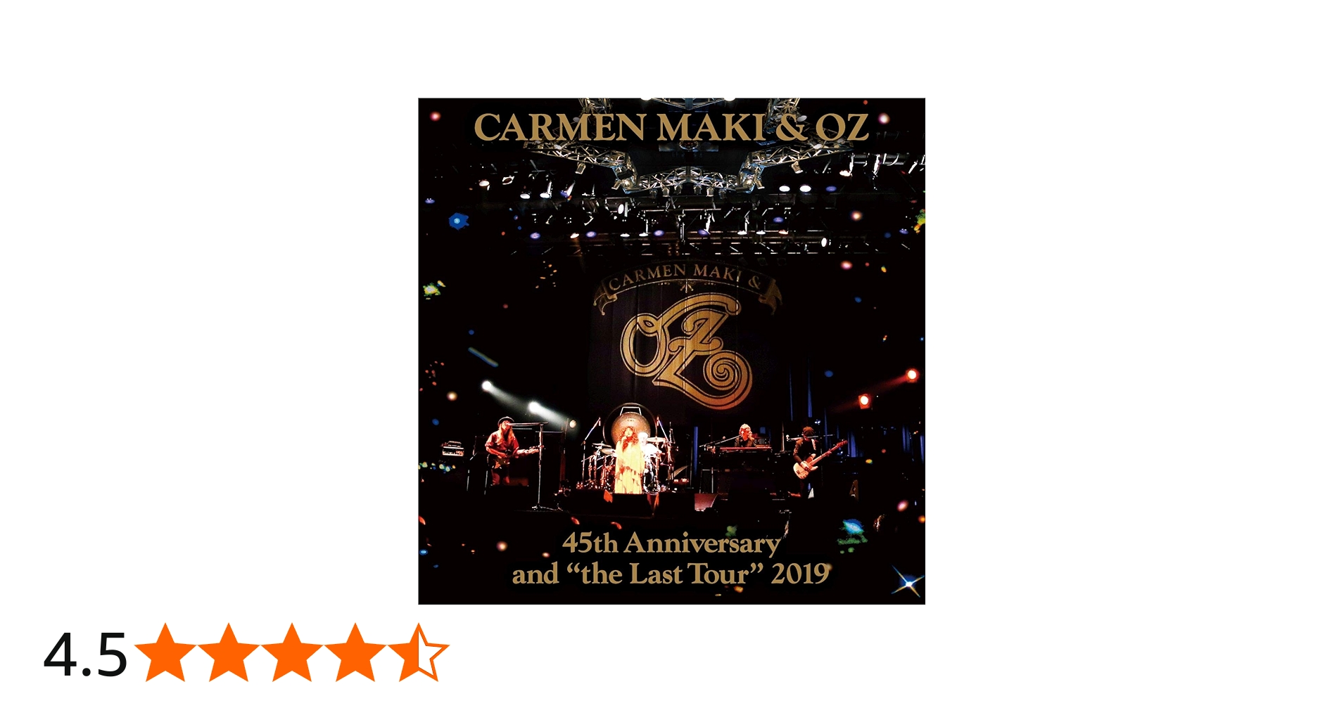 Amazon.co.jp: カルメン・マキ&OZ 45th Anniversary and 