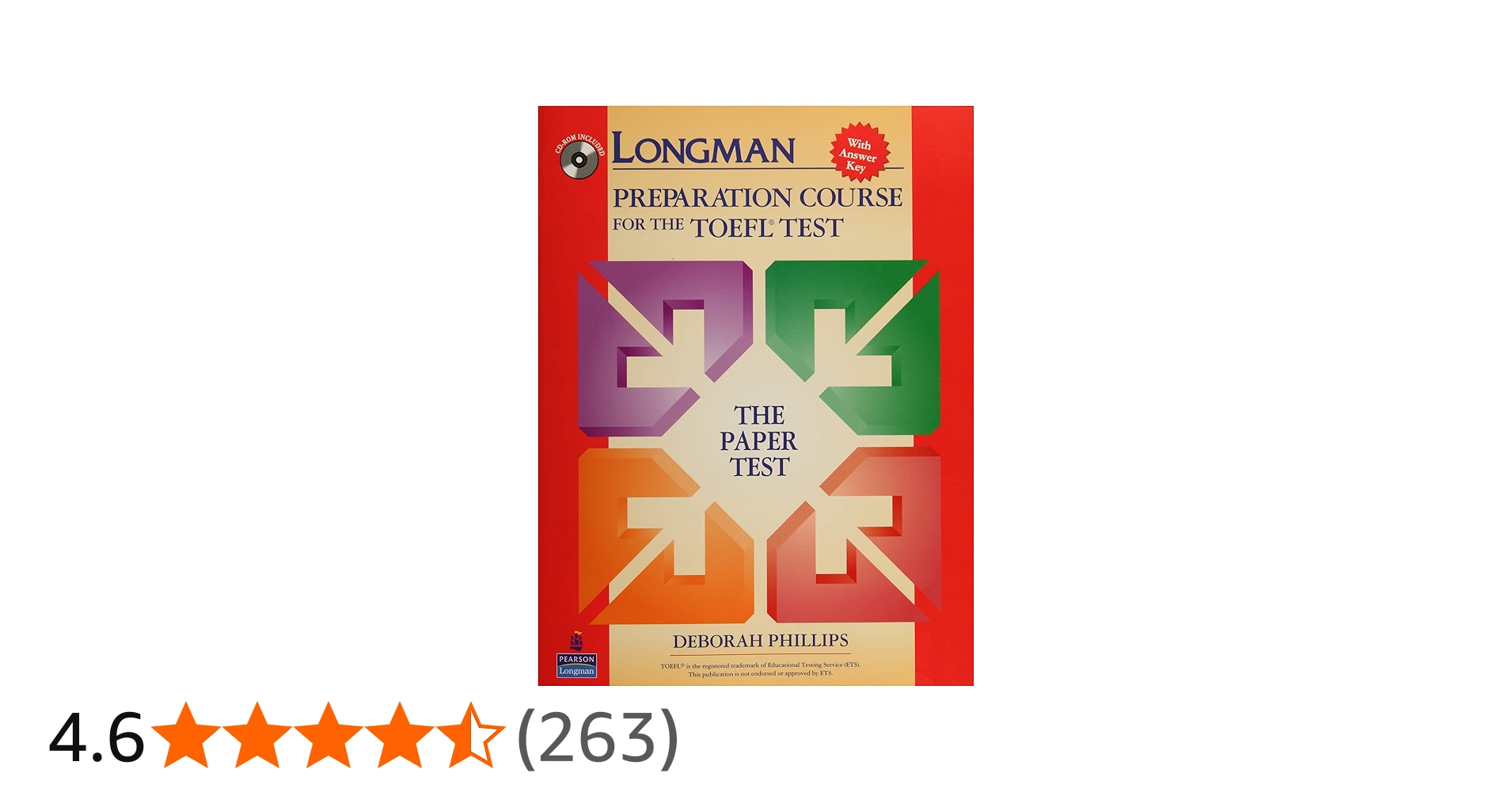 Amazon | Longman Preparation Course for the TOEFL : Test Paper