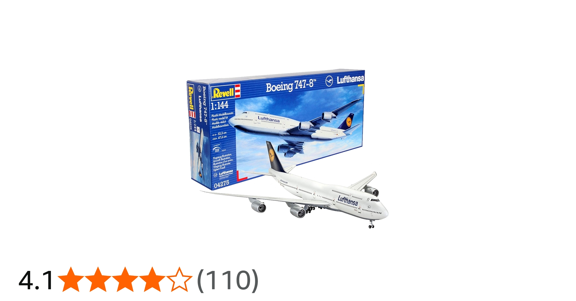Amazon.co.jp: ドイツレベル 1/144 ボーイングB747-8 プラモデル : Hobbies