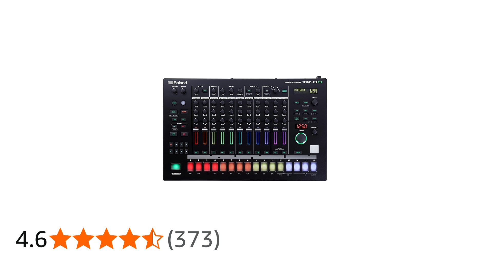 Amazon | Roland ローランド リズムパフォーマー TR-8S ドラムマシン