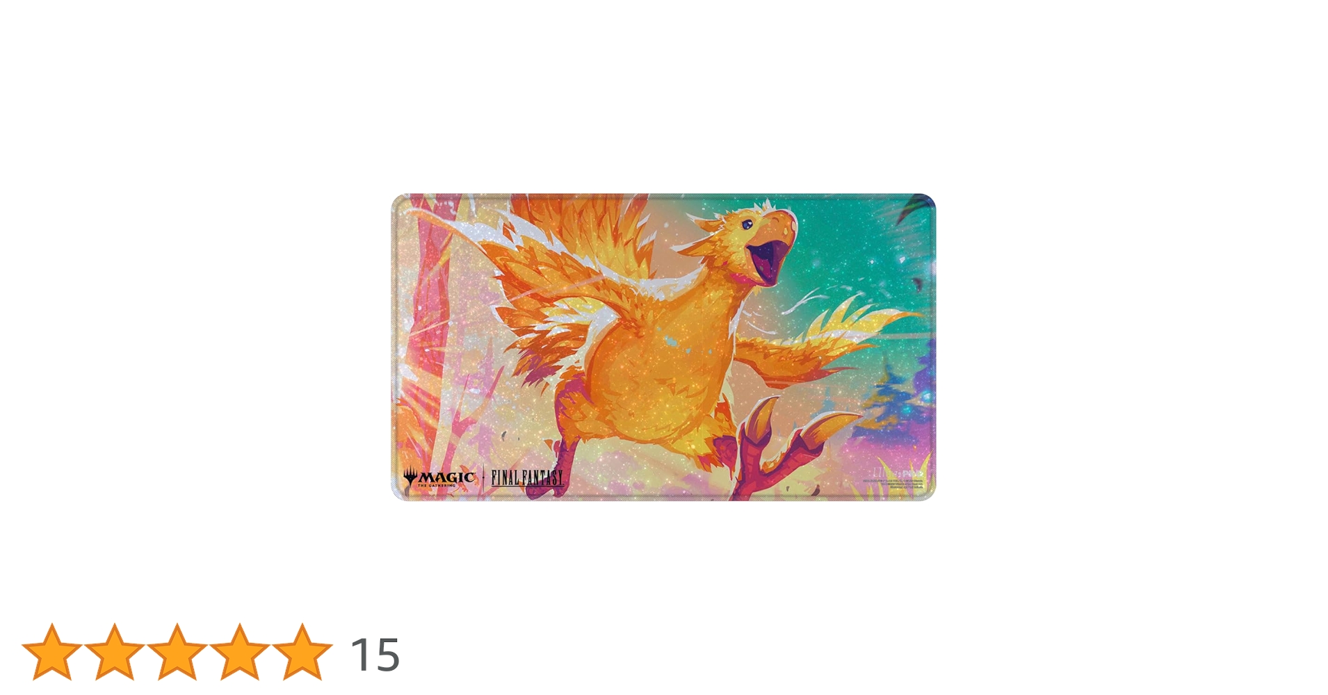 MTG:FF】 黒チョコボ_ホロフォイルプレイマット Magic: The Gathering