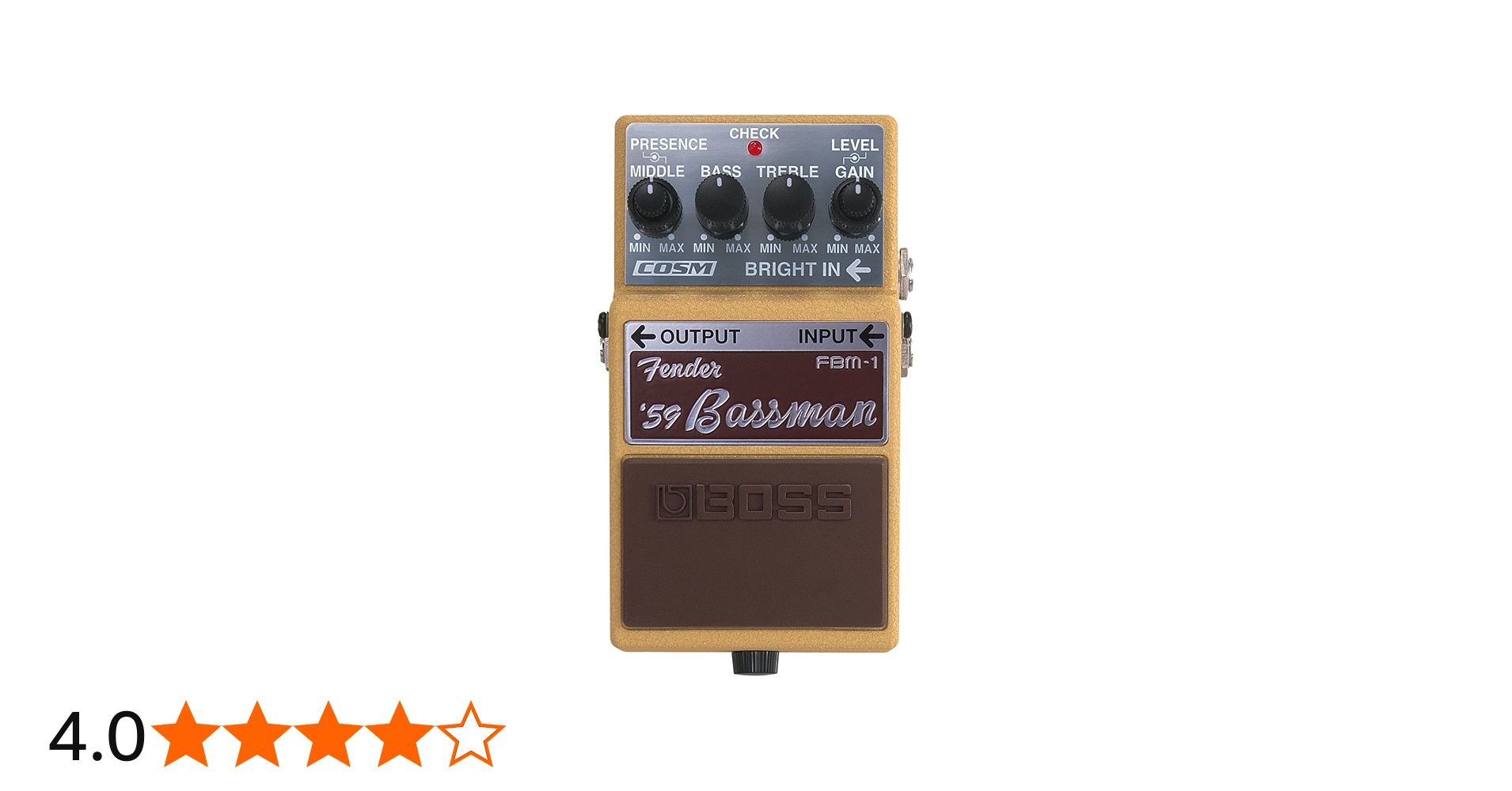 Amazon.co.jp: BOSS Bassman FBM-1 : 楽器・音響機器