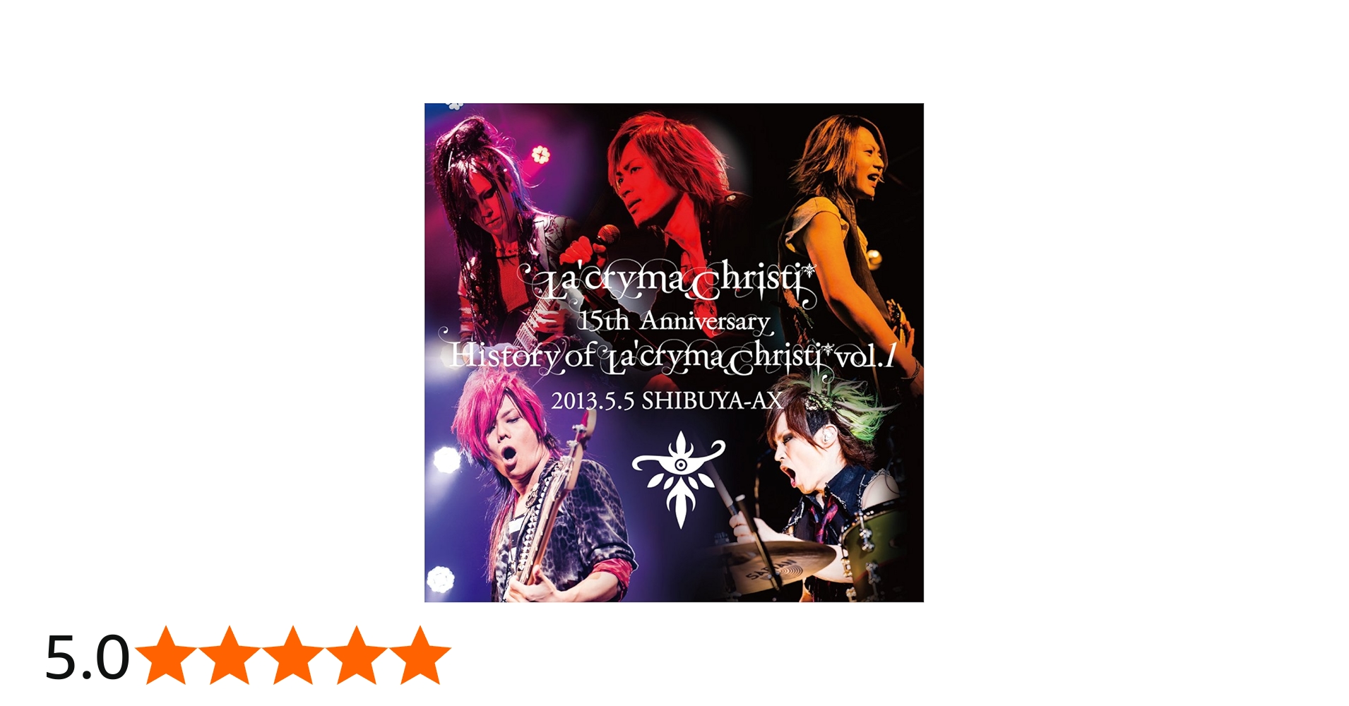 Amazon.co.jp: La'cryma Christi 15th Anniversary Live 〜 History of