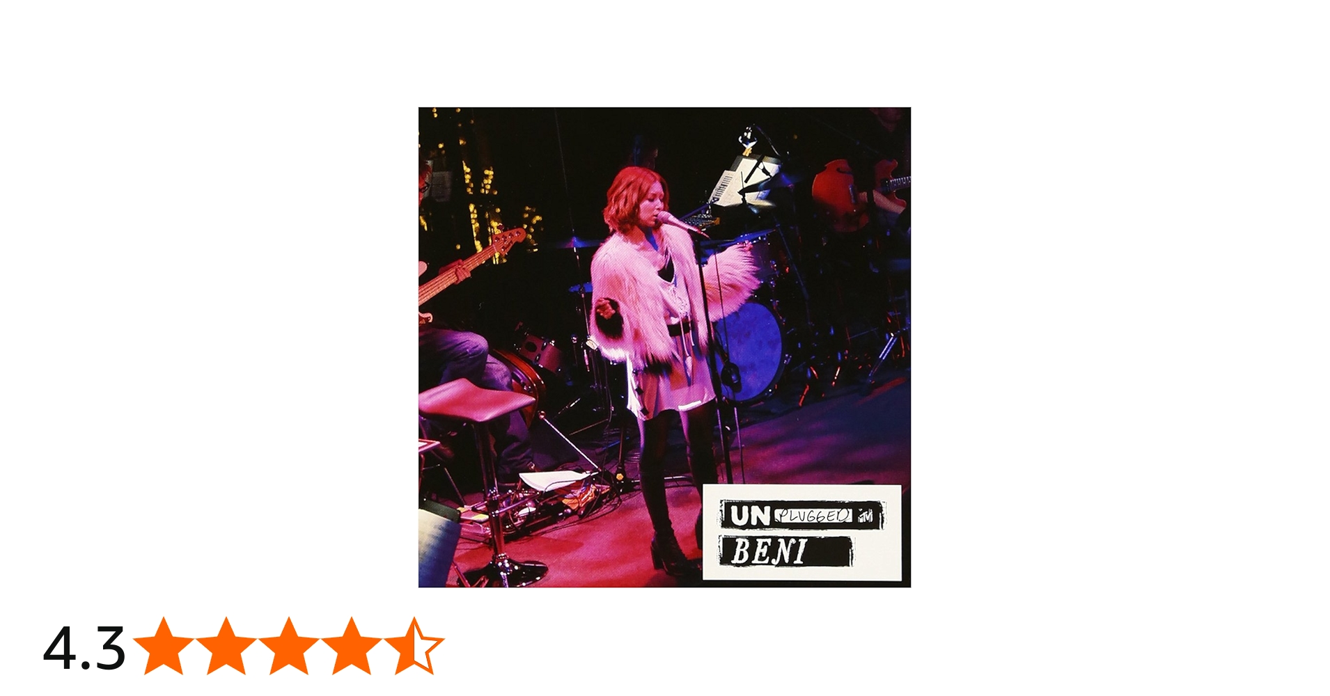 Amazon.co.jp: MTV Unplugged - BENI (DVD付): ミュージック