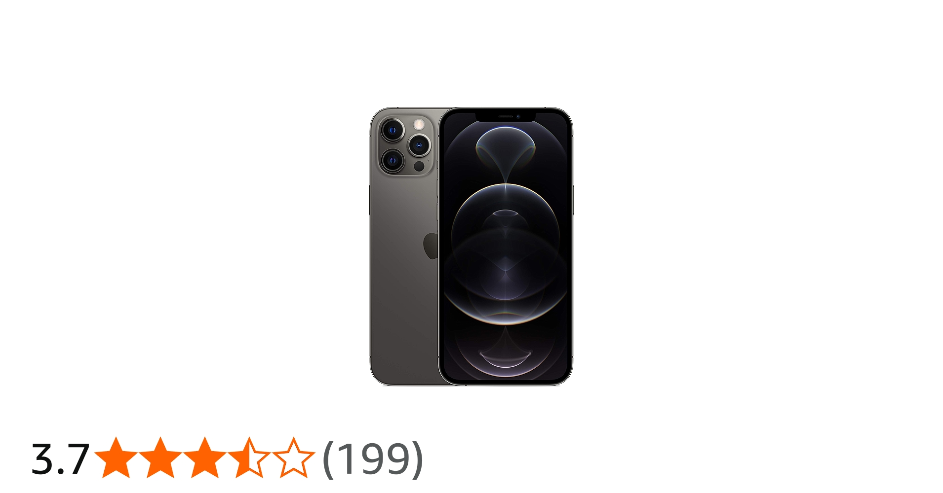 Amazon | 【整備済み品】 Apple iPhone 12 Pro Max 256GB グラファイト