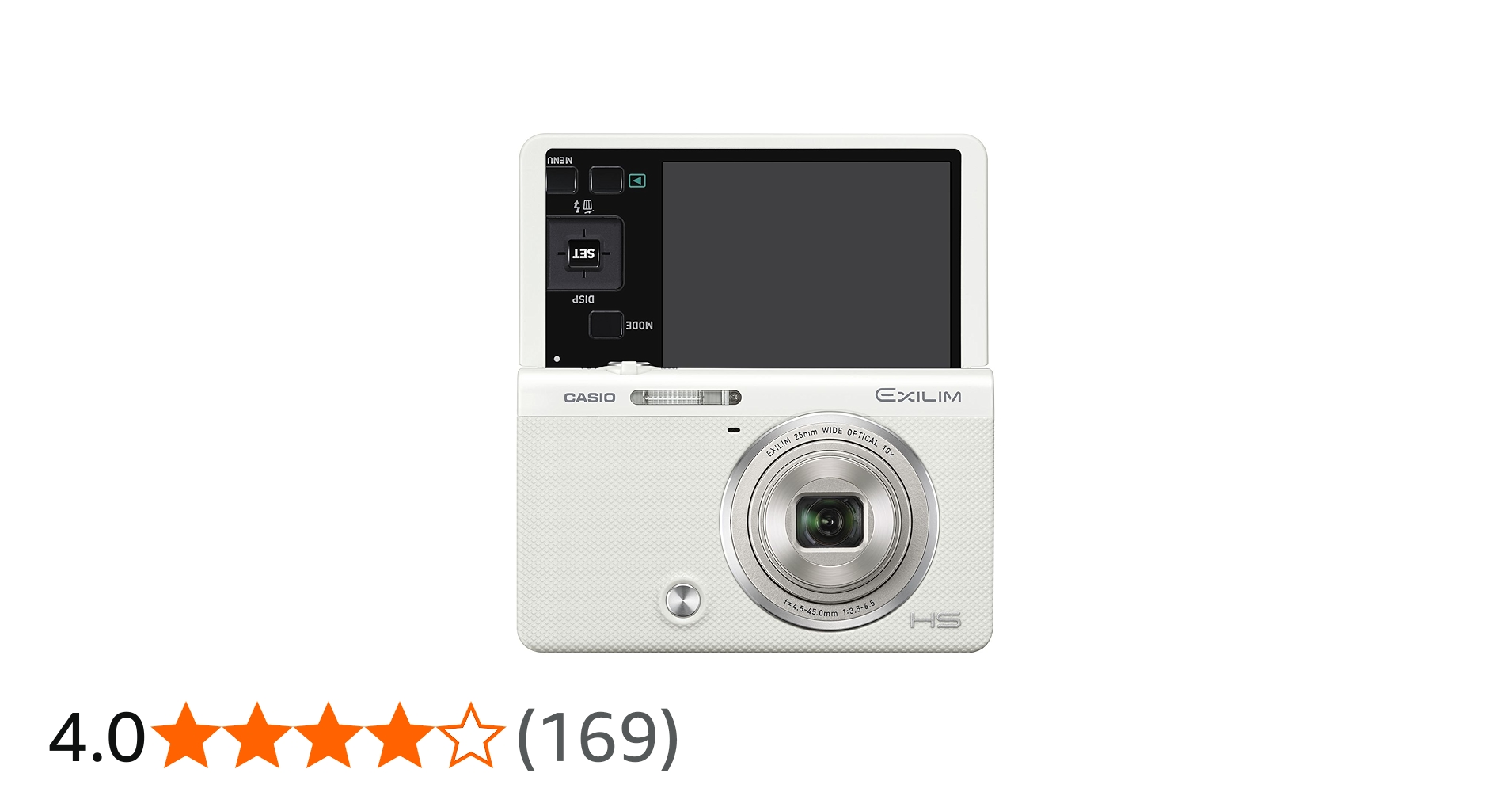 Amazon | CASIO デジタルカメラ EXILIM EX-ZR70WE 「自分撮りチルト