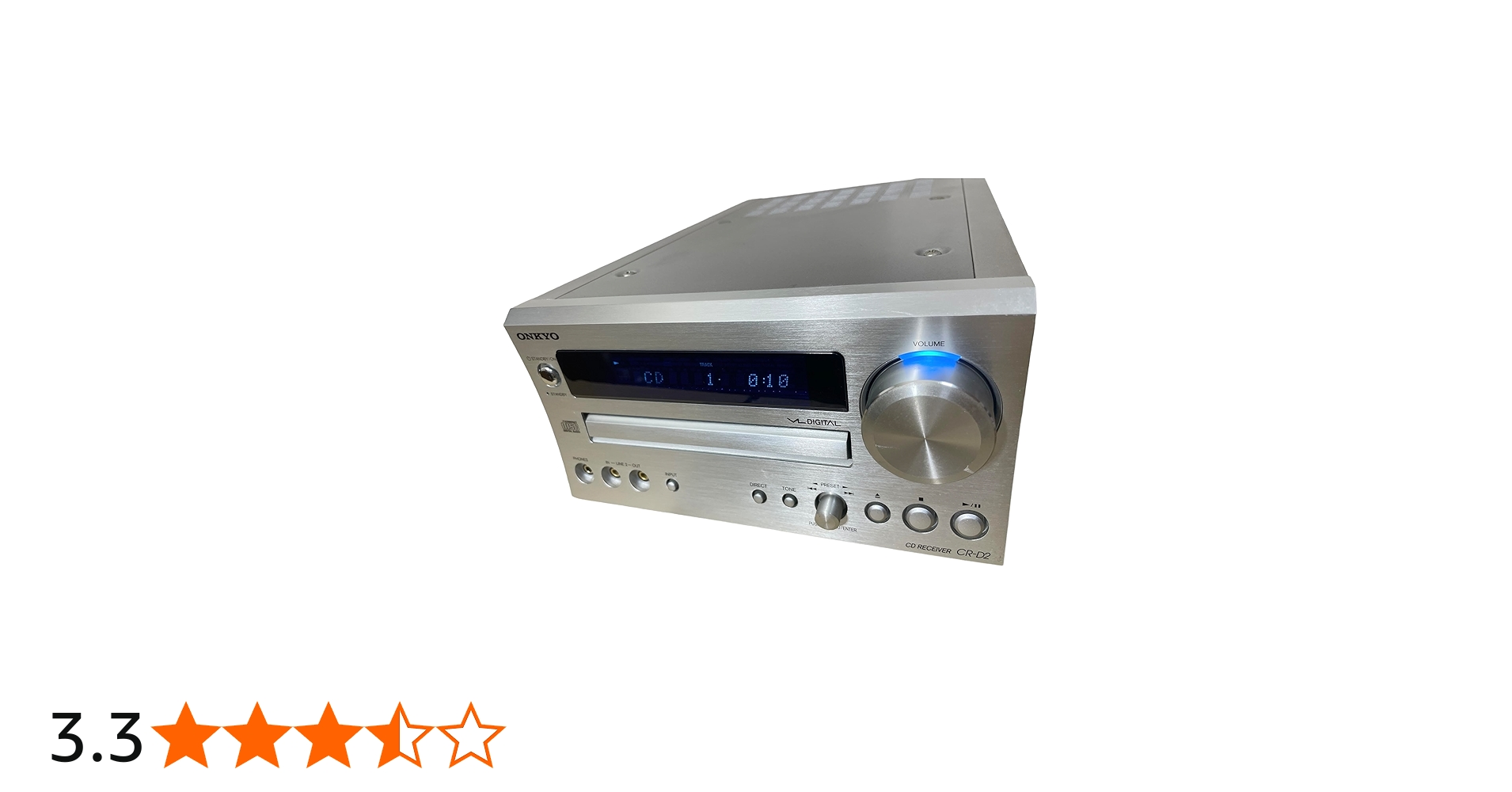 Amazon.co.jp: ONKYO CD/FMチューナーアンプ CR-D2(S) : 家電＆カメラ