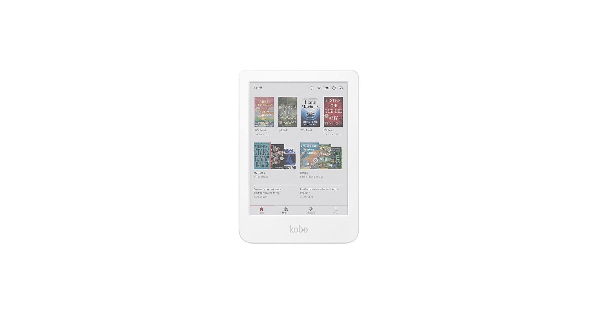 新品】 Kobo Clara Colour ホワイト（6インチ・カラー対応） Kobo