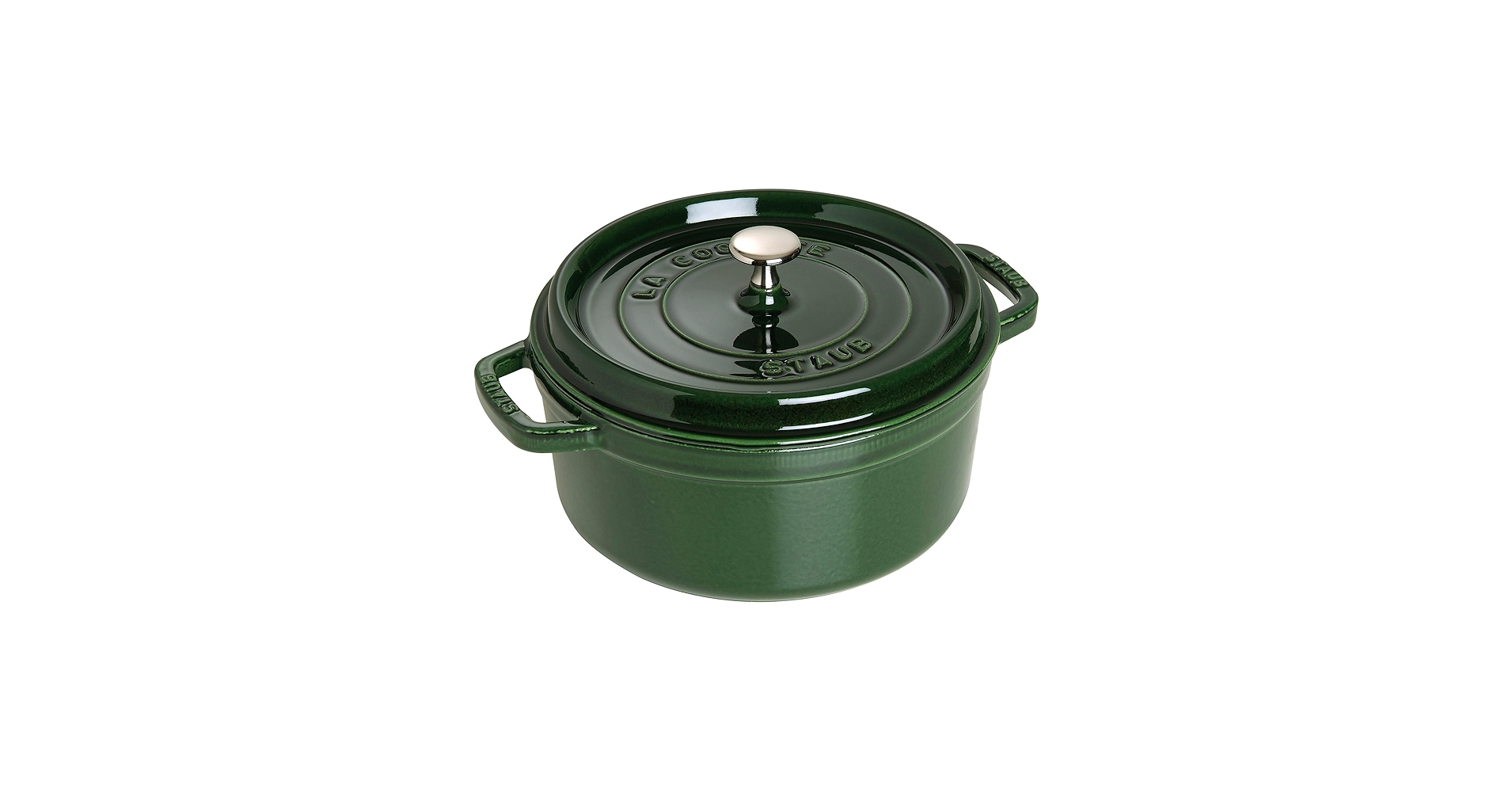 Amazon.com: STAUB Cast Iron Roaster/Cocotte, Round, 24 cm, 3.8 L