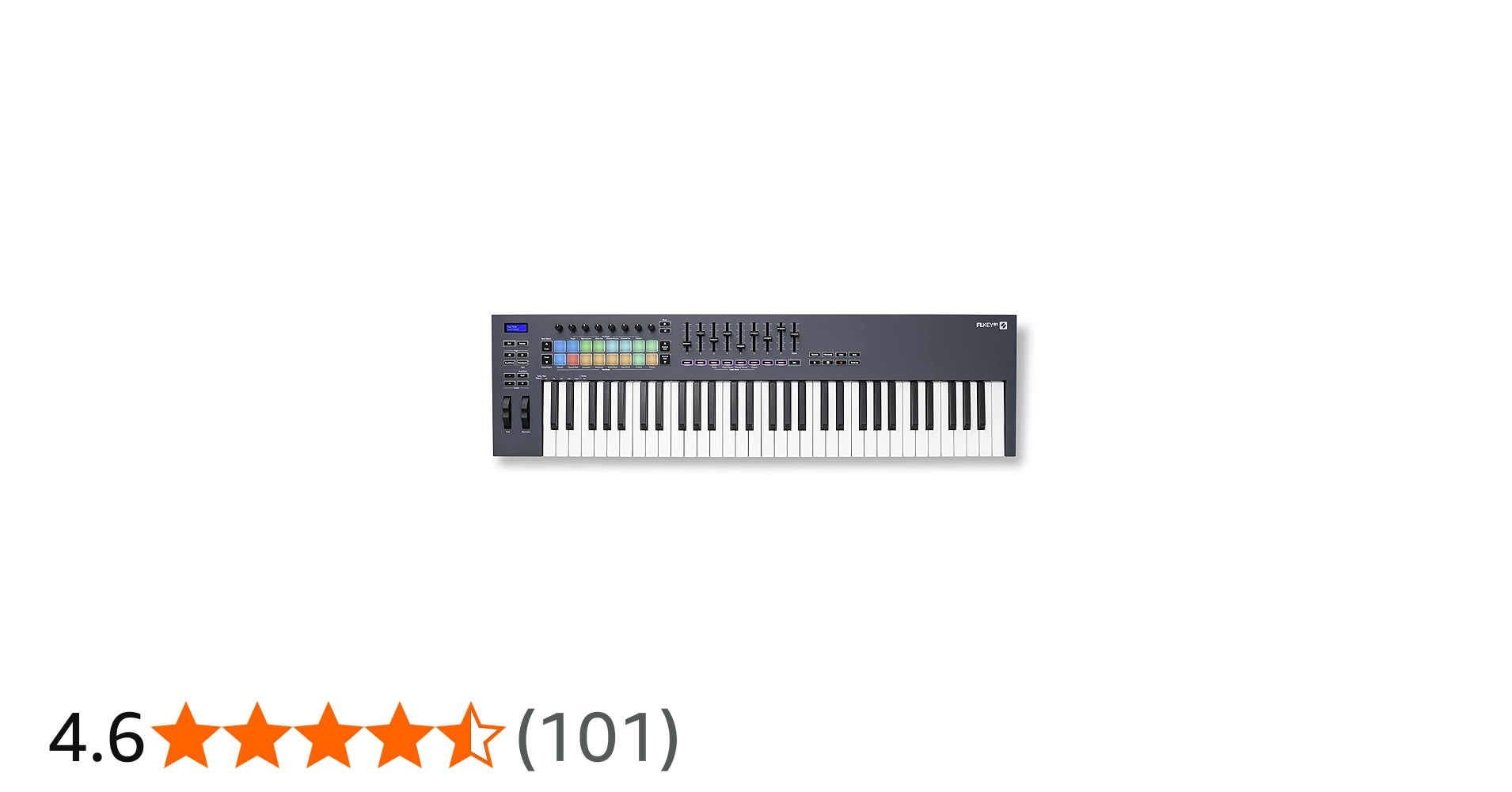 Amazon | novation ノベーション FLkey 61 USB MIDIキーボード 61鍵盤