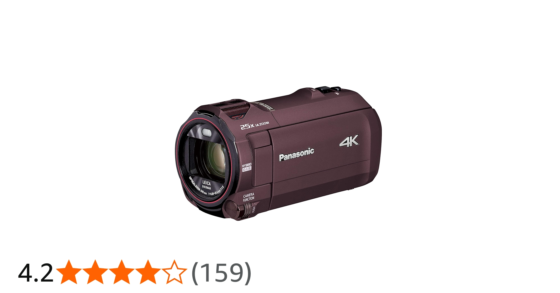 Amazon.co.jp: パナソニック 4K ビデオカメラ VX992M 64GB 光学20倍