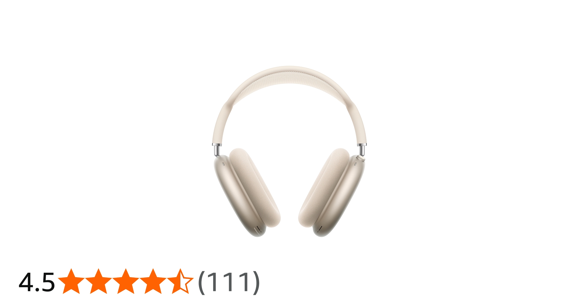 AirPods Max 2世代 スターライト USB Cタイプ 限定保証付き AirPods