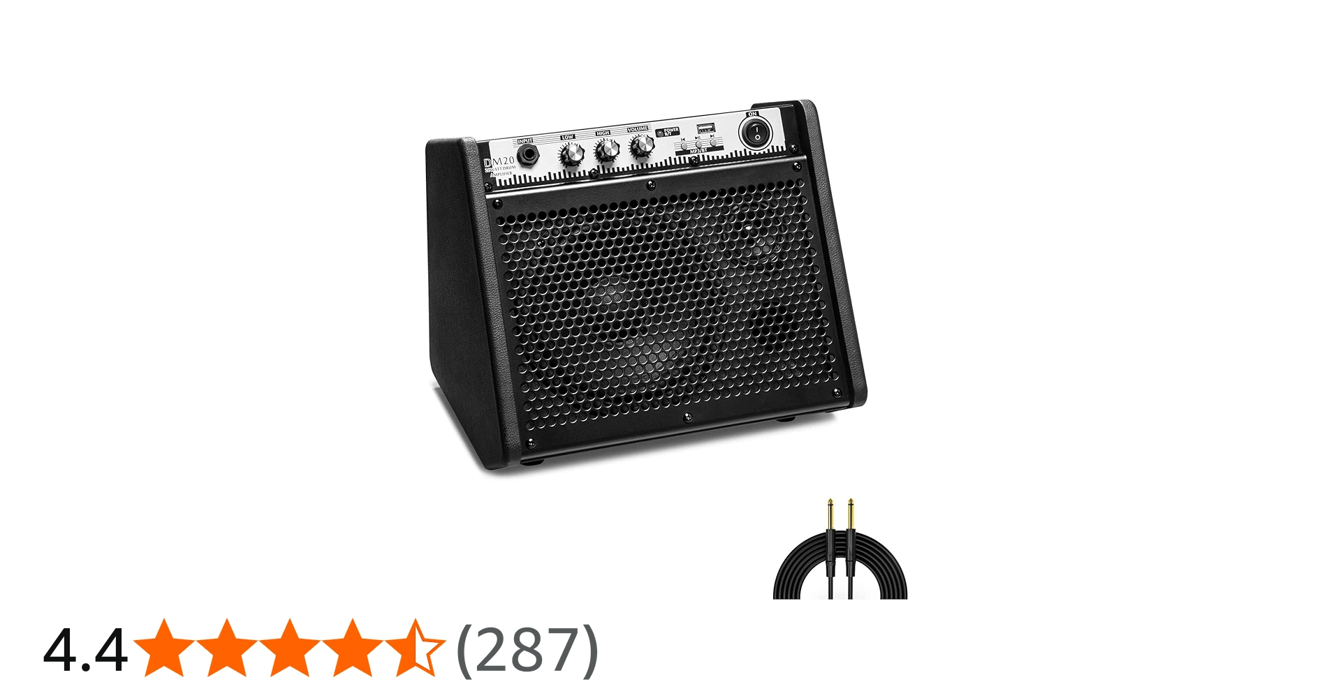 Amazon | Coolmusic DM20 20W BT パーソナルモニターアンプ電気ドラム