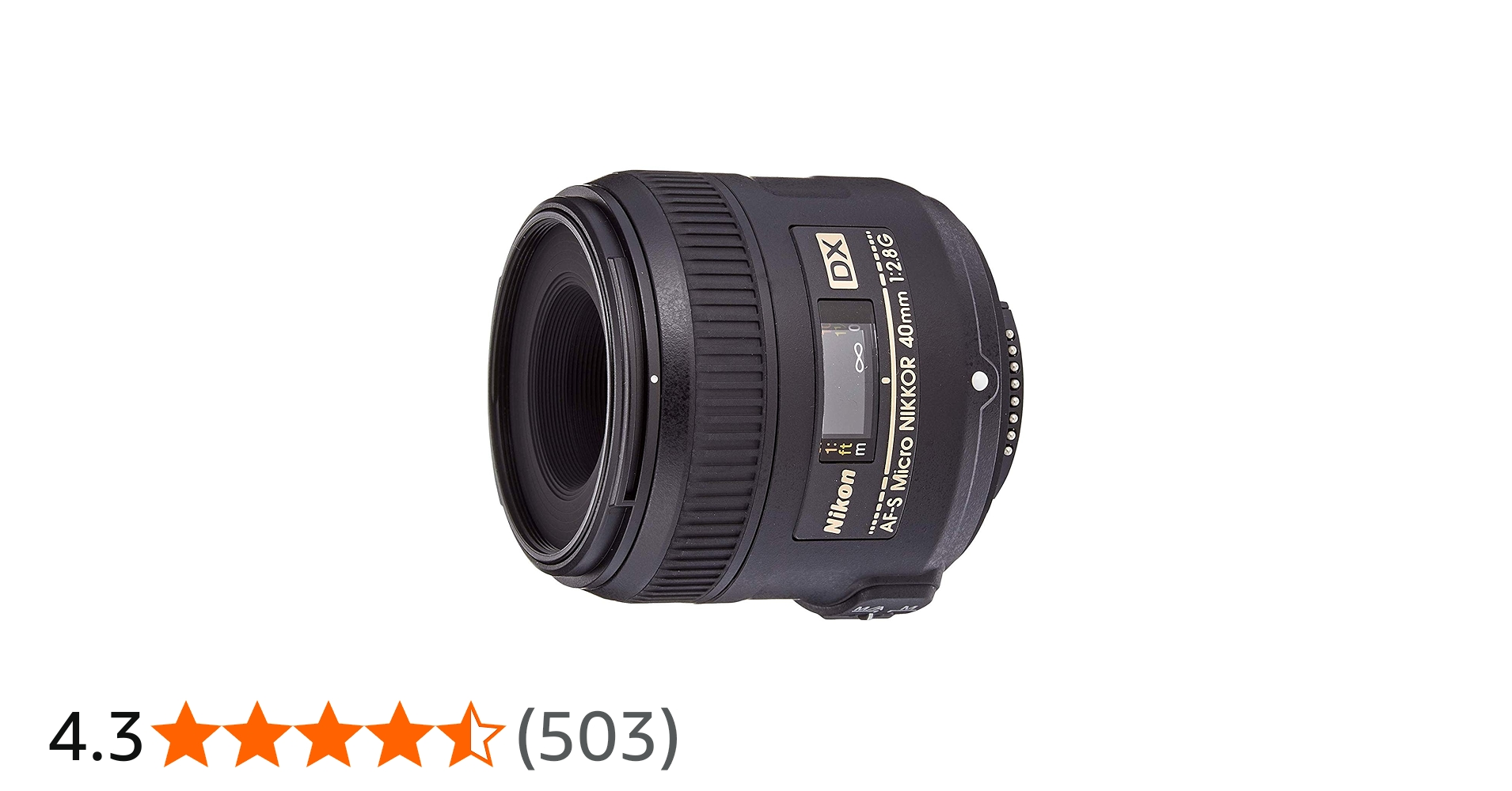 Amazon | Nikon 単焦点マイクロレンズ AF-S DX Micro NIKKOR 40mm f