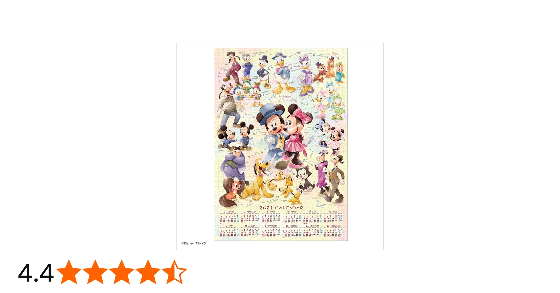 Amazon.co.jp: 1000ピース ジグソーパズル ディズニー Mickey&Friends