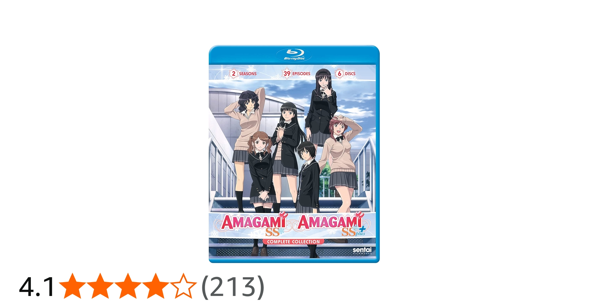 Amazon.co.jp: Amagami Ss / Amagami Ss+: Complete Collection [Blu
