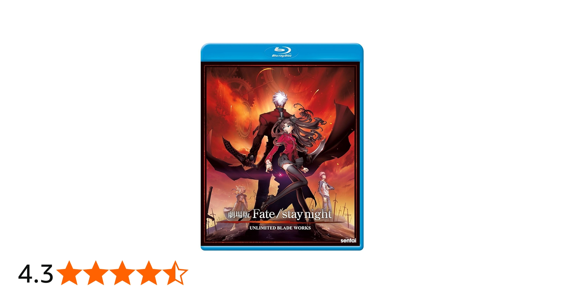Fate / Stay Night: Unlimited Blade Works [Blu-Ray]: Amazon.ca