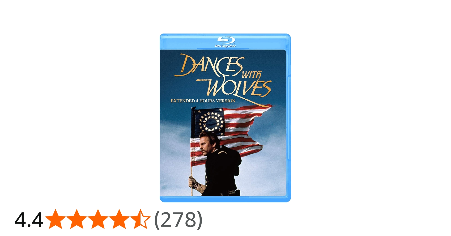 Amazon.co.jp: ダンス・ウィズ・ウルブズ エクステンデッド 4時間