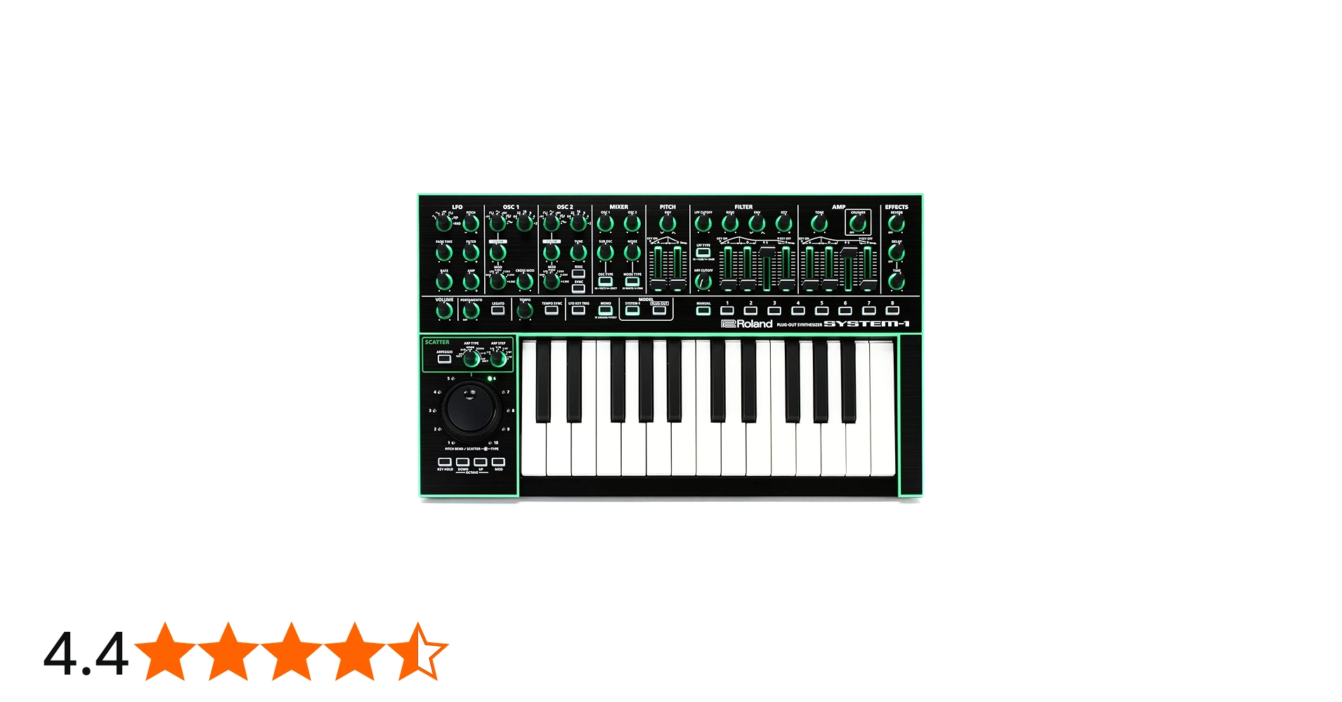 Amazon | Roland AIRA SYSTEM-1 シンセサイザー PLUG OUT Synthesizer
