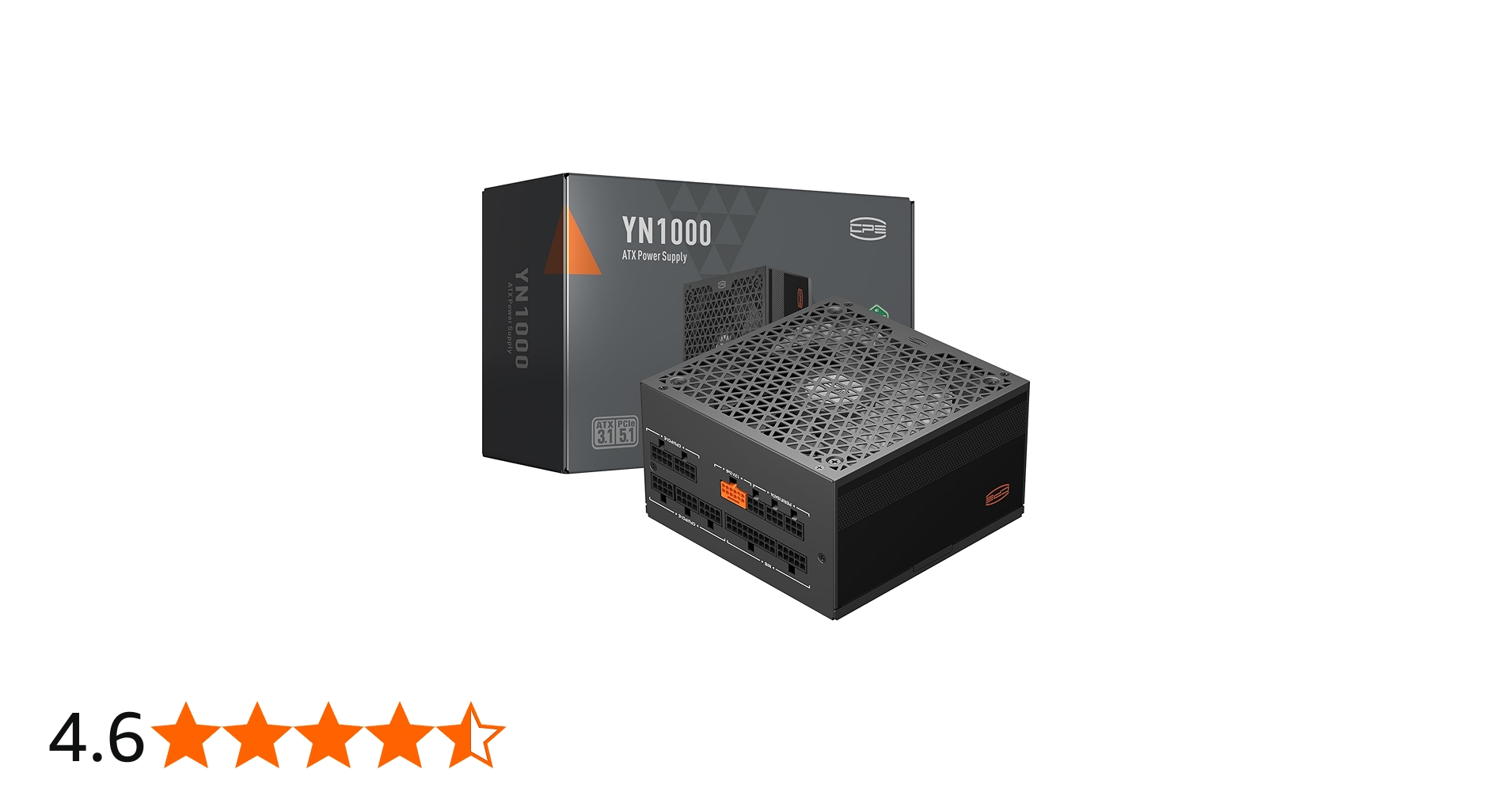 Amazon | PCCOOLER CPS YN1000 電源、1000W 80 Plus Gold 認定 完全