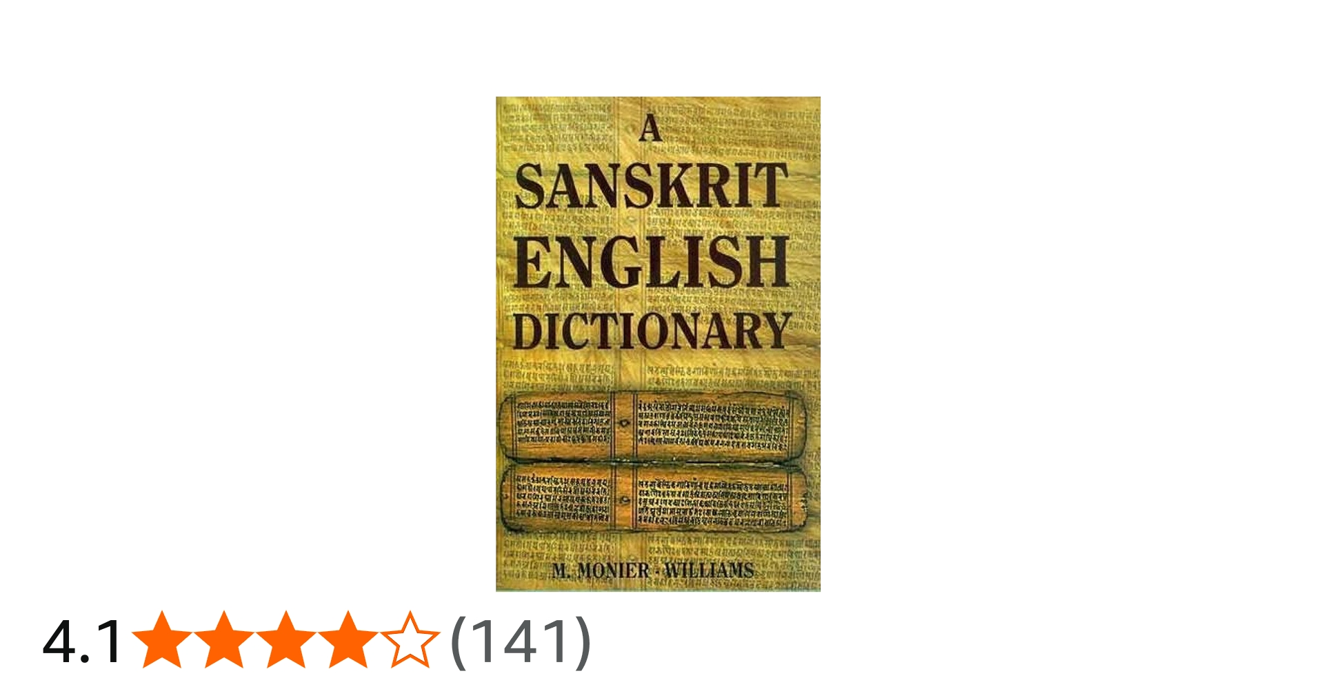 Amazon | A Sanskrit English Dictionary | M. Monier Williams
